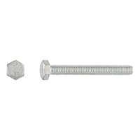 TORNILLOS MÉTRICOS HEXAGONALES PARA METAL CINCADOS 6X50MM. 100UDS - 2