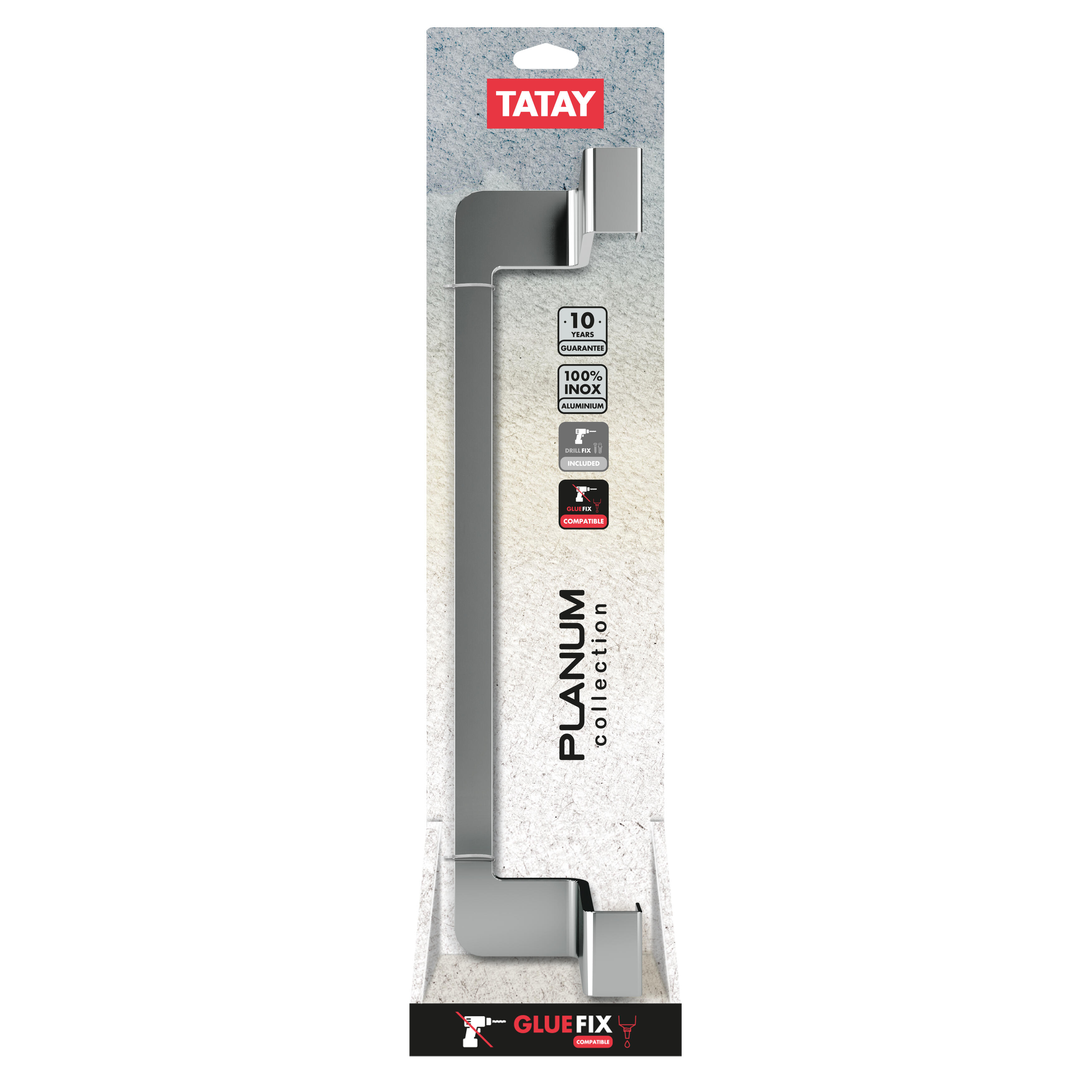 TOALLERO MUEBLE PLANUM CROMADO - 2