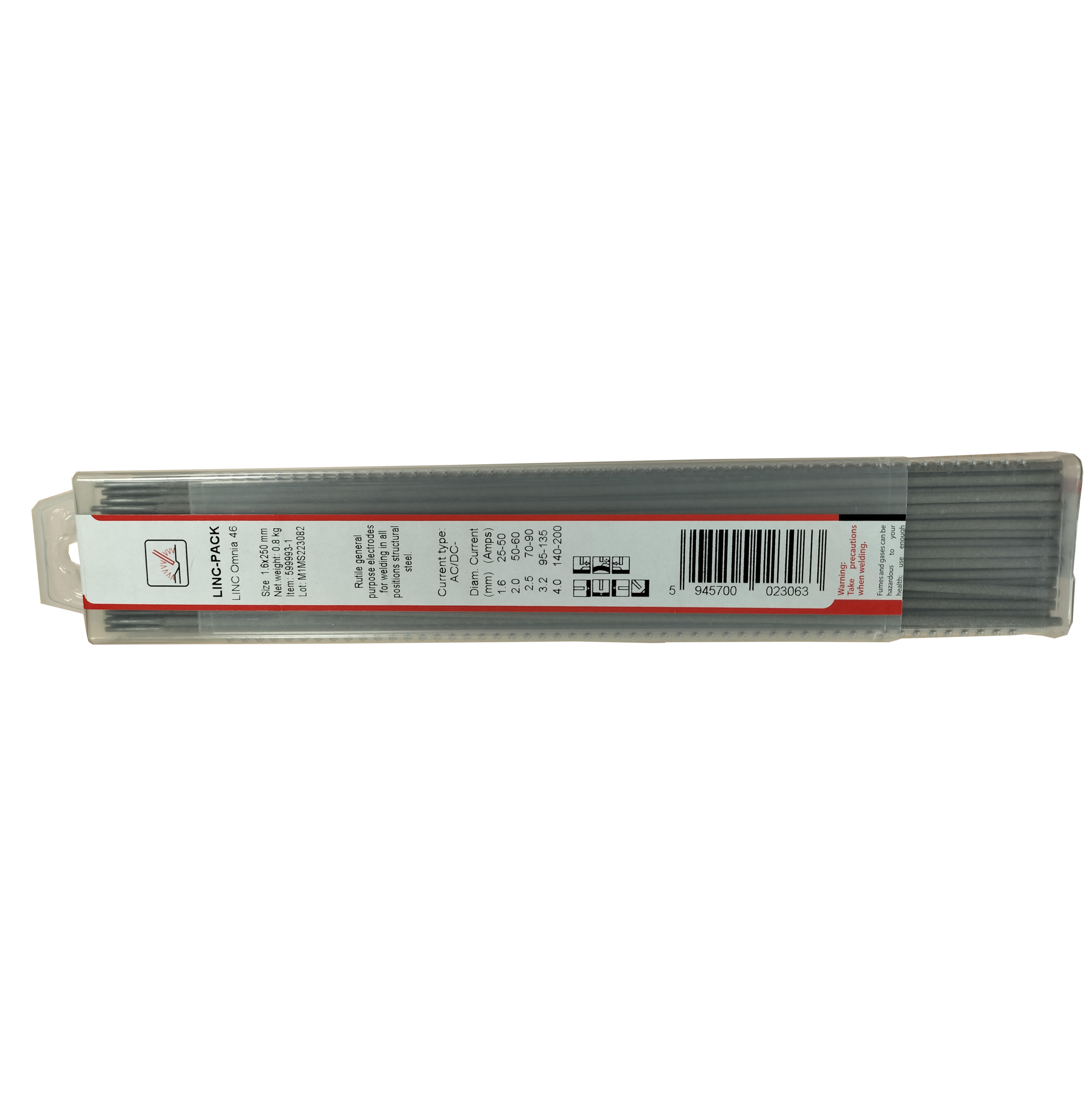 130 ELECTRODOS RUTILO 1,6 MM LINCOLN - 2