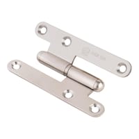 BISAGRA PERNIO IZQUIERDA 95X52MM MATE - 2