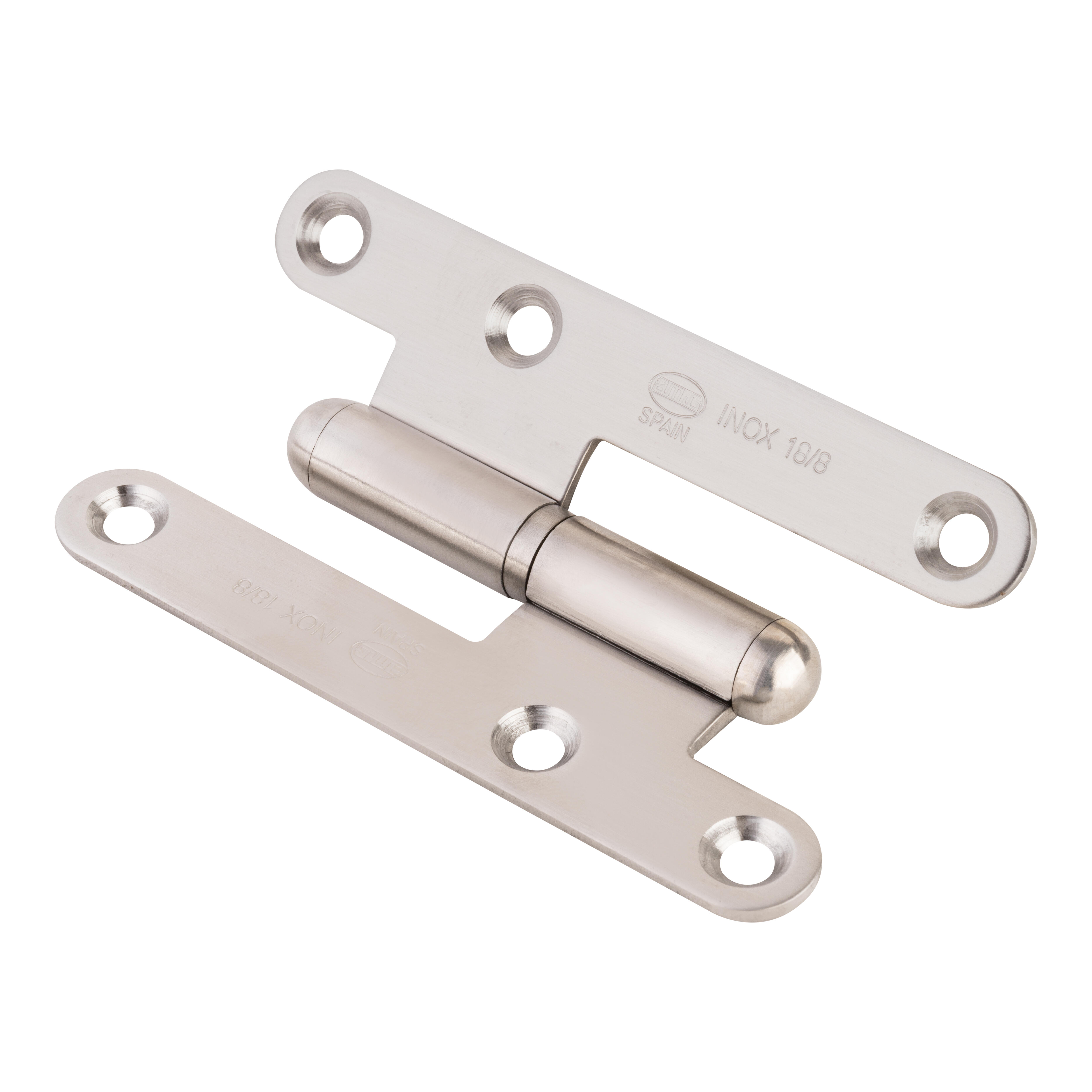 BISAGRA PERNIO IZQUIERDA 95X52MM MATE - 2