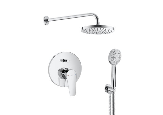 CONJUNTO GRIFERIA EMPOTRADA BASIC