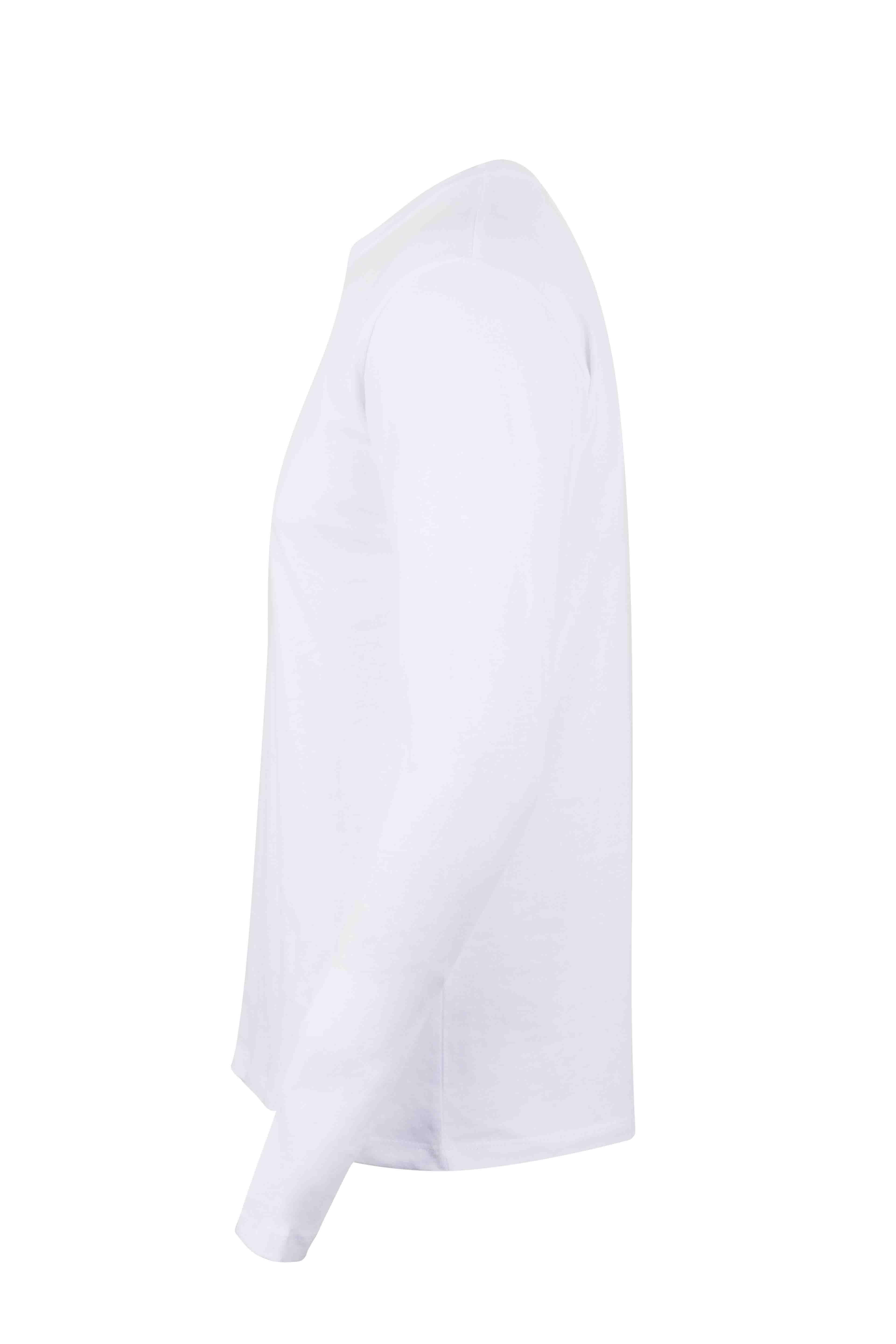 CAMISETA ALGODON MANGA LARGA BLANCA TALLA XL VELILLA - 3