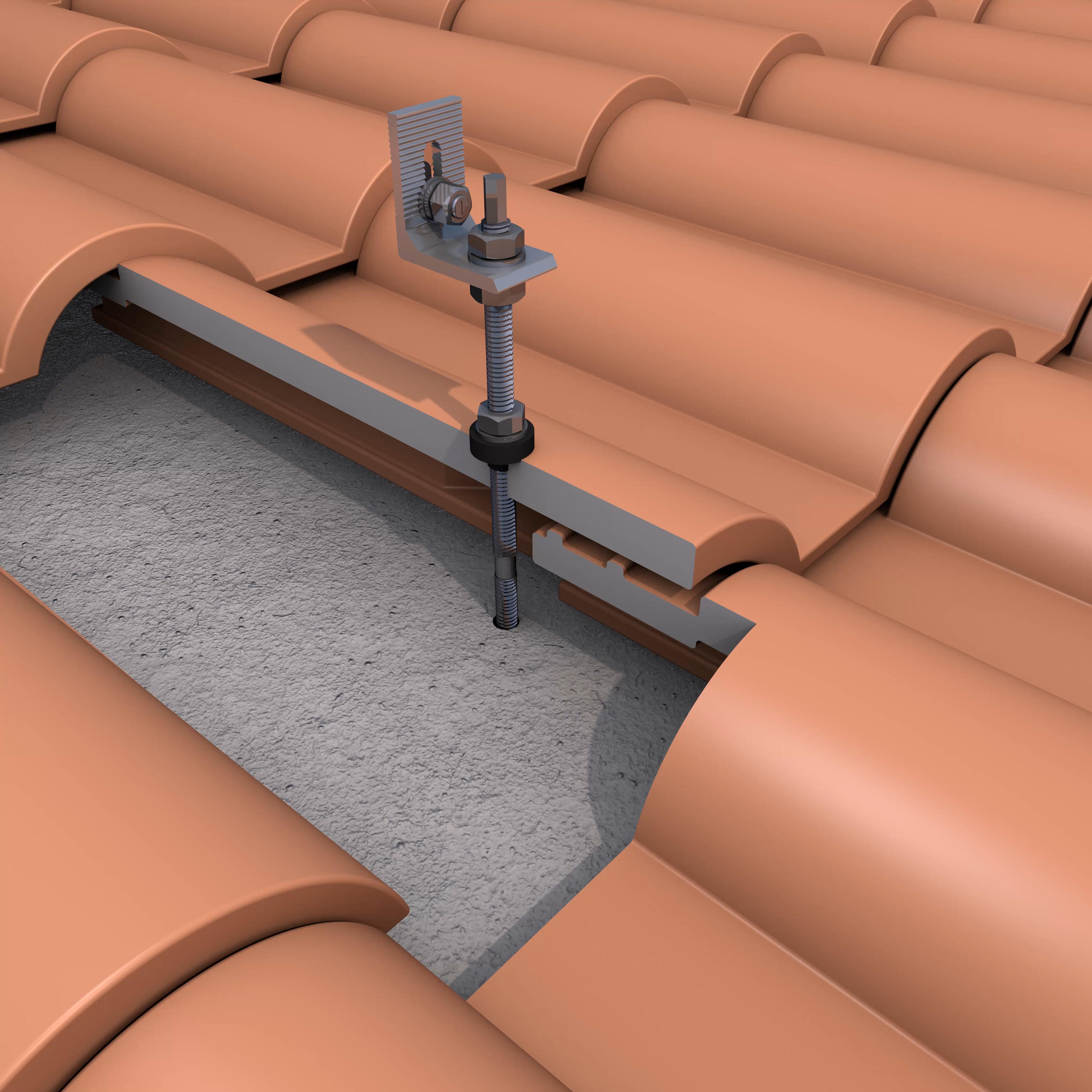 FIJACIÓN TEJA S01 SUNFER 25 UNIDADES - 2