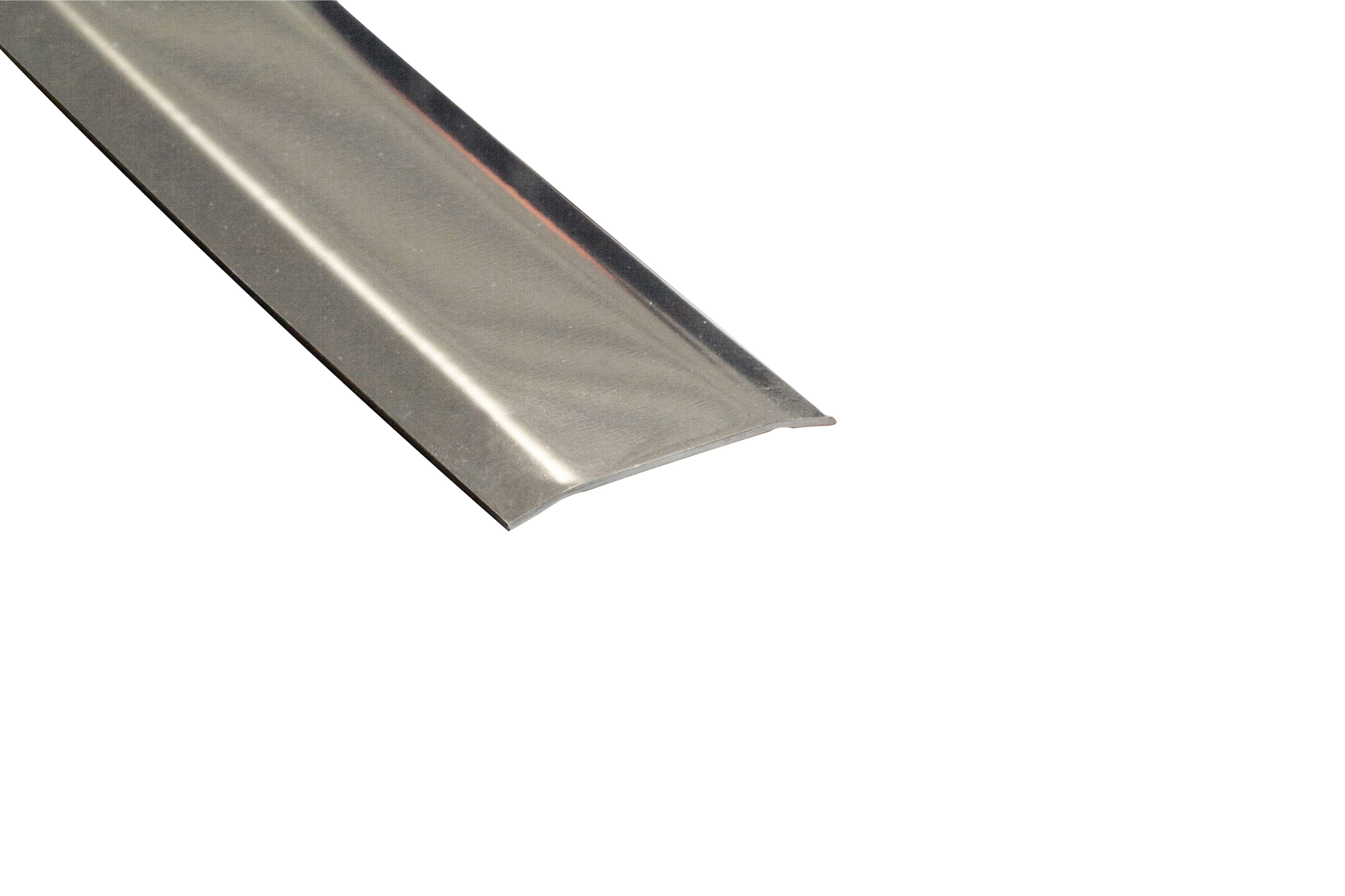 PERFIL DE TRANSICIÓN ADHESIVO ACERO INOXIDABLE 83CM - 2