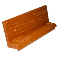 REMATE LATERAL IZQUIERDO PARA TEJA CERÁMICA KLINKER HYDRA ROJO - 3