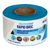 BANDA AUTOADHESIVA BETÚN ELASTÓMERO RAPID BRIC ALUMINIO 10 CM 12 M - 4