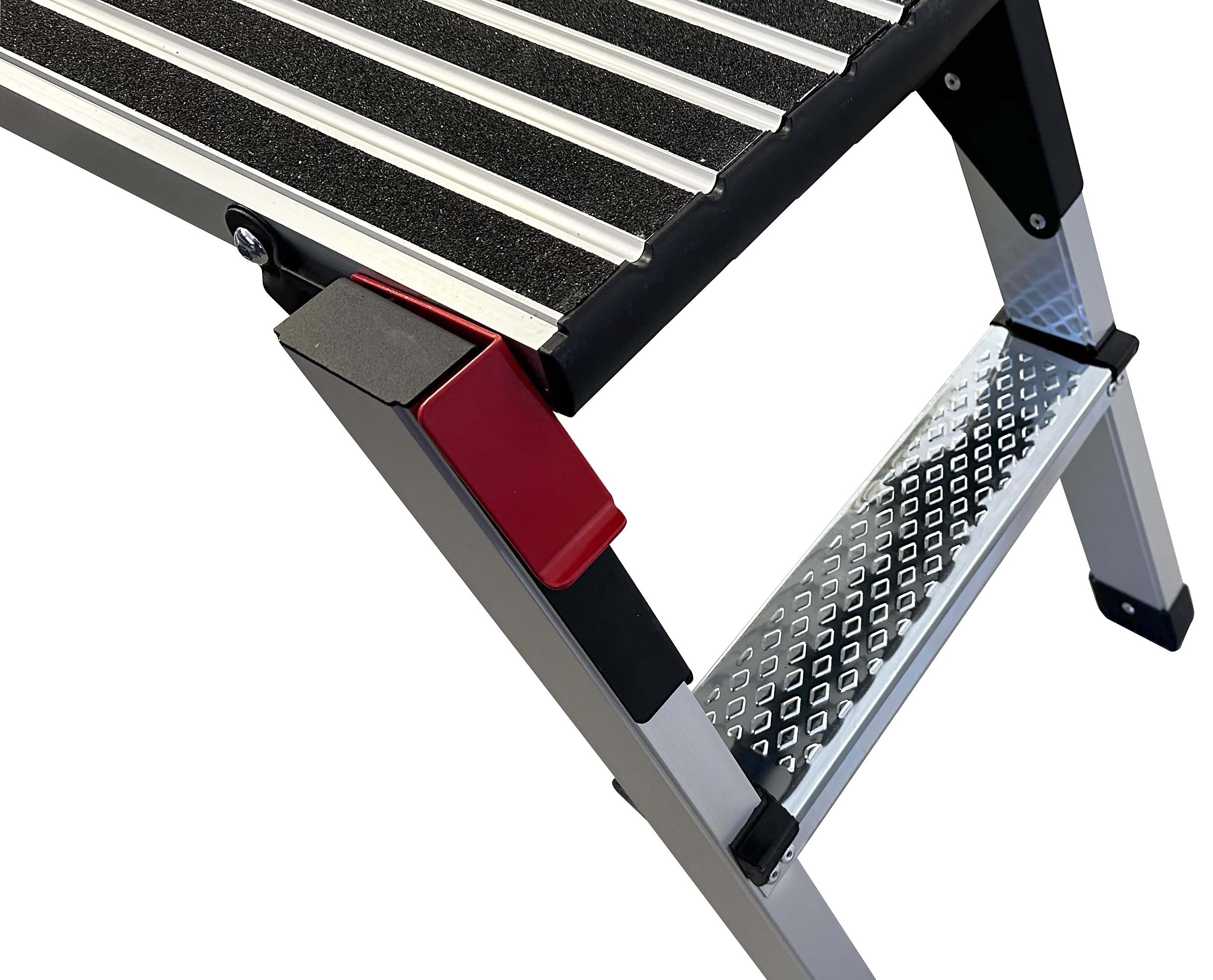 PLATAFORMA TRABAJO DE ALUMINIO 2 PELDAÑOS - 5