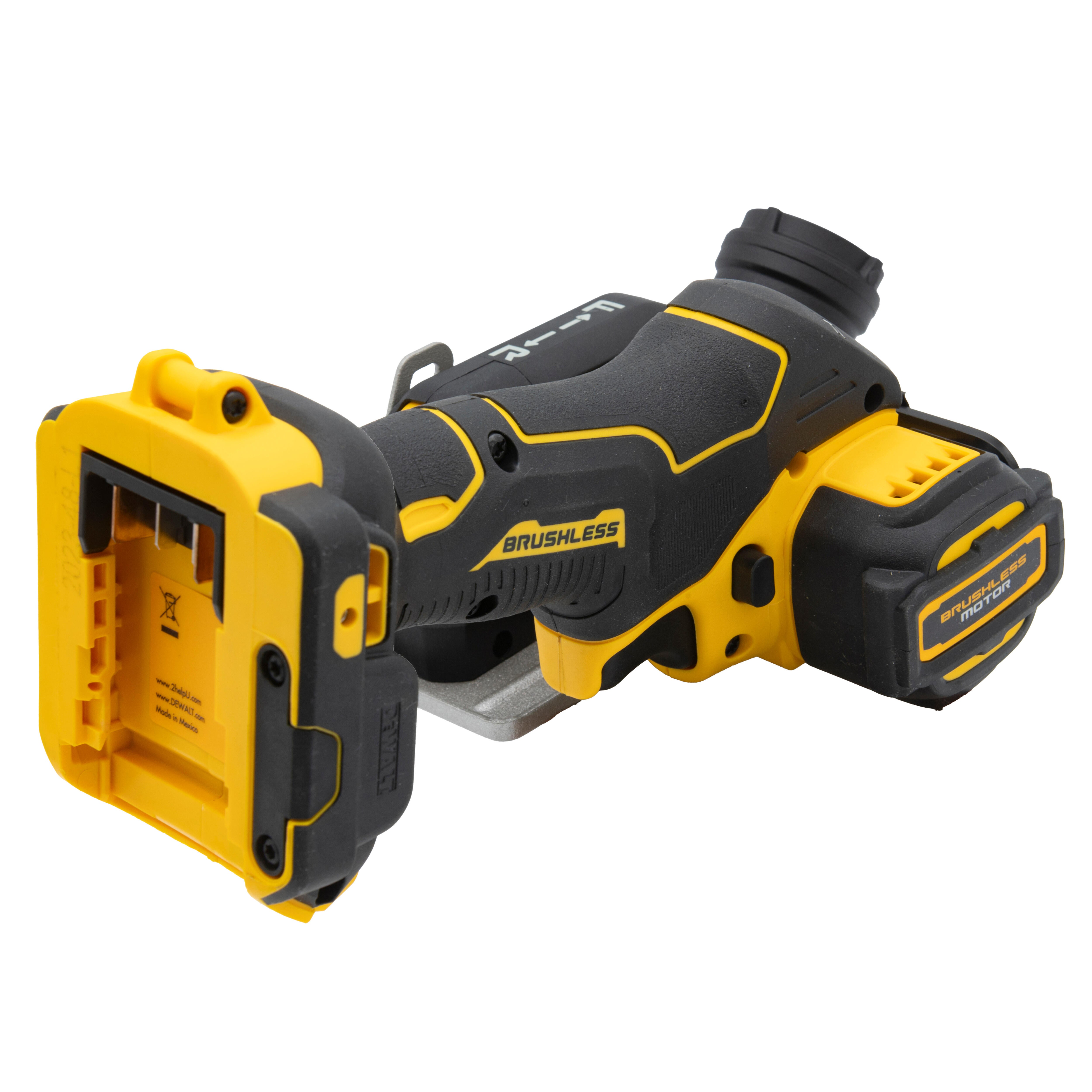 AMOLADORA BATERÍA DEWALT DCS438N 18V BRUSHLESS 76MM - 2
