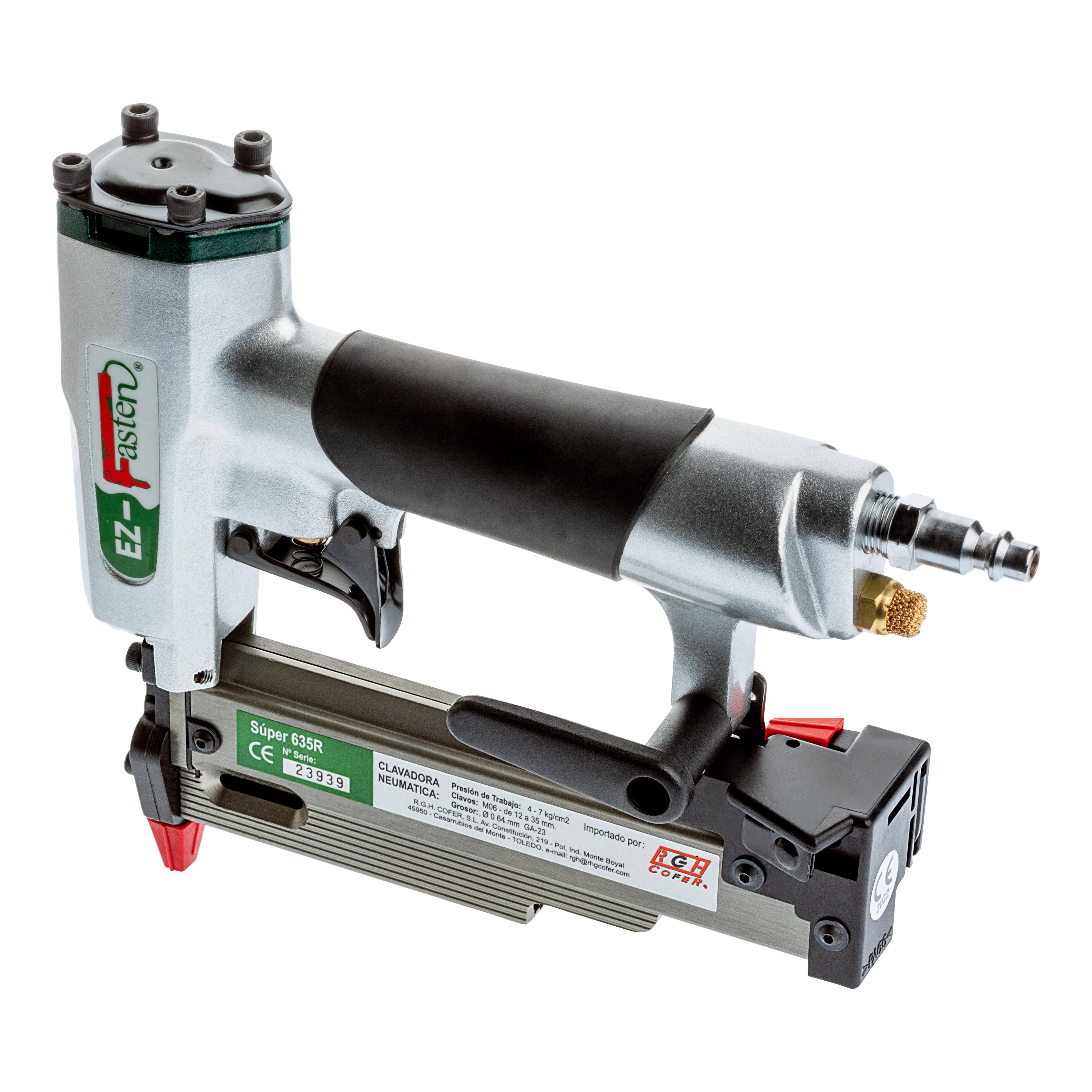 CLAVADORA NEUMÁTICA CLAVOS Y PINS Ø 0,64 MM HASTA 35 MM SUPER 635R - 3