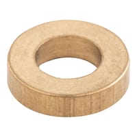 ARANDELA OVALILLO PARA PERNIO DE PUERTA ACERO INOXIDABLE. 4 UDS - 2