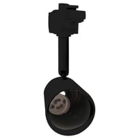 FOCO DE CARRIL MONOFÁSICO NEGRO - 2