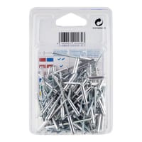 REMACHES ALUMINIO Y ACERO 4 X 18  MM. BRALO. 85 UDS - 2