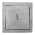 COMPUERTA DE HORMIGÓN GRIS 40X40 CM - 2