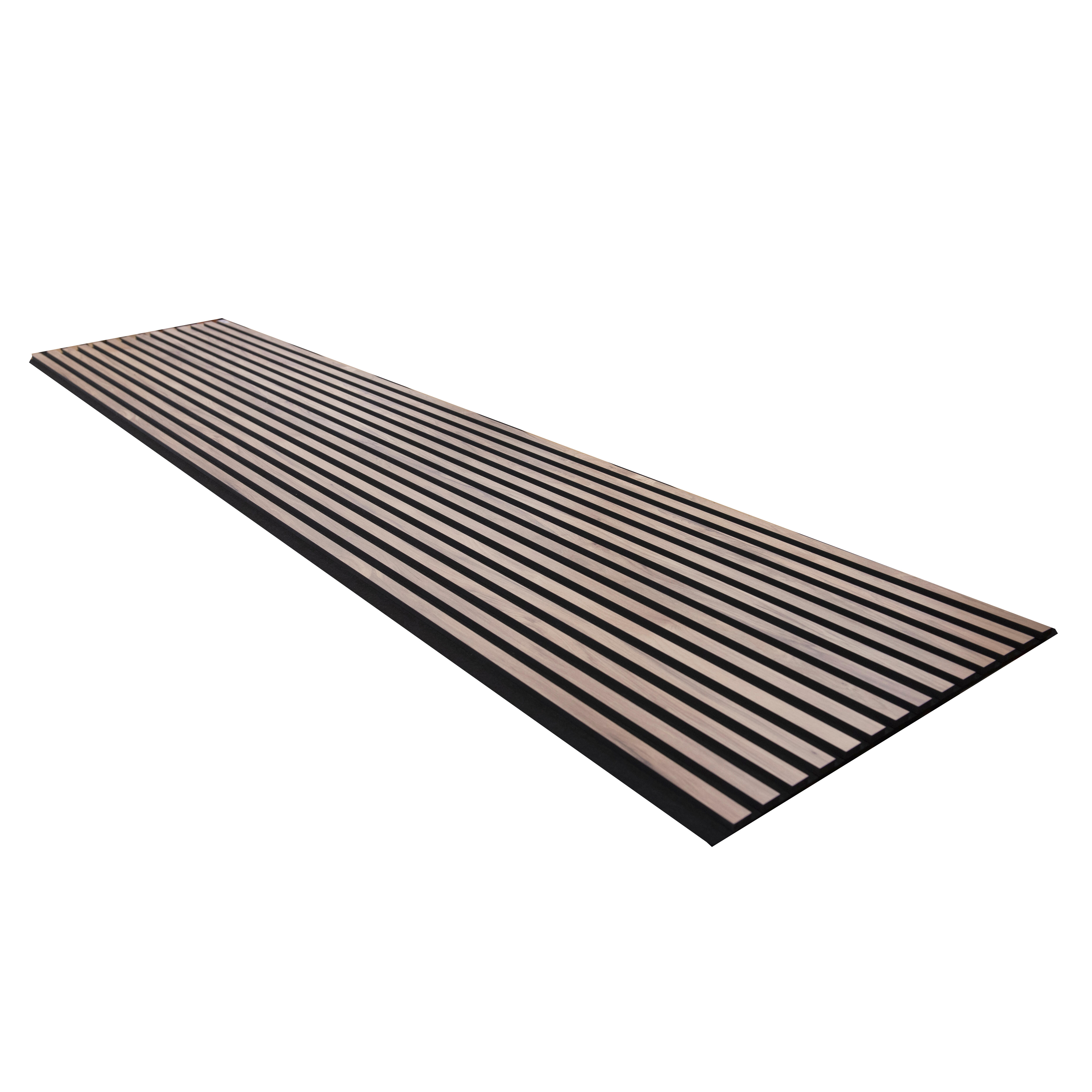 REVESTIMIENTO ACÚSTICO DE LISTONES MELAMINA ROBLE 260X57.2X1.5 CM - 3