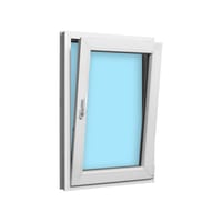 VENTANA PVC OSCILOBATIENTE BLANCA 70X100CM - 3