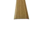 PERFIL DE TRANSICION ADHESIVO ACERO ROBLE RUSTICO 83CM - 2