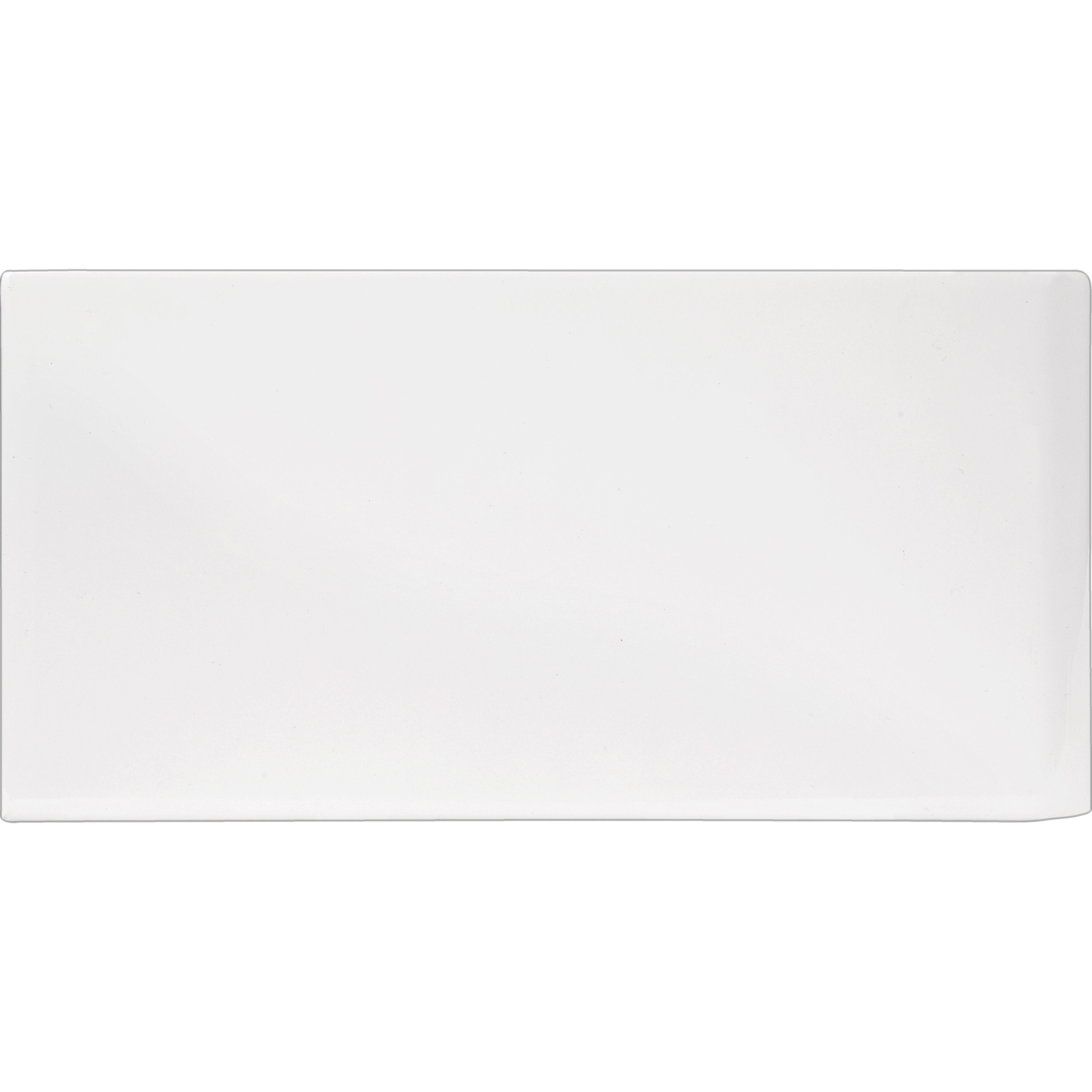 VIERTEAGUAS RÚSTICO ESTRECHO 14X28CM BLANCO - 2