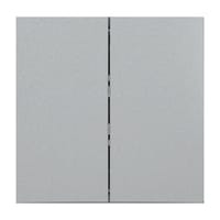 CONMUTADOR DOBLE SERIE SERIE VIVA PLATA - 2