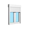 VENTANA PVC OSCILOBATIENTE CON PERSIANA BLANCA 100X138CM - 3