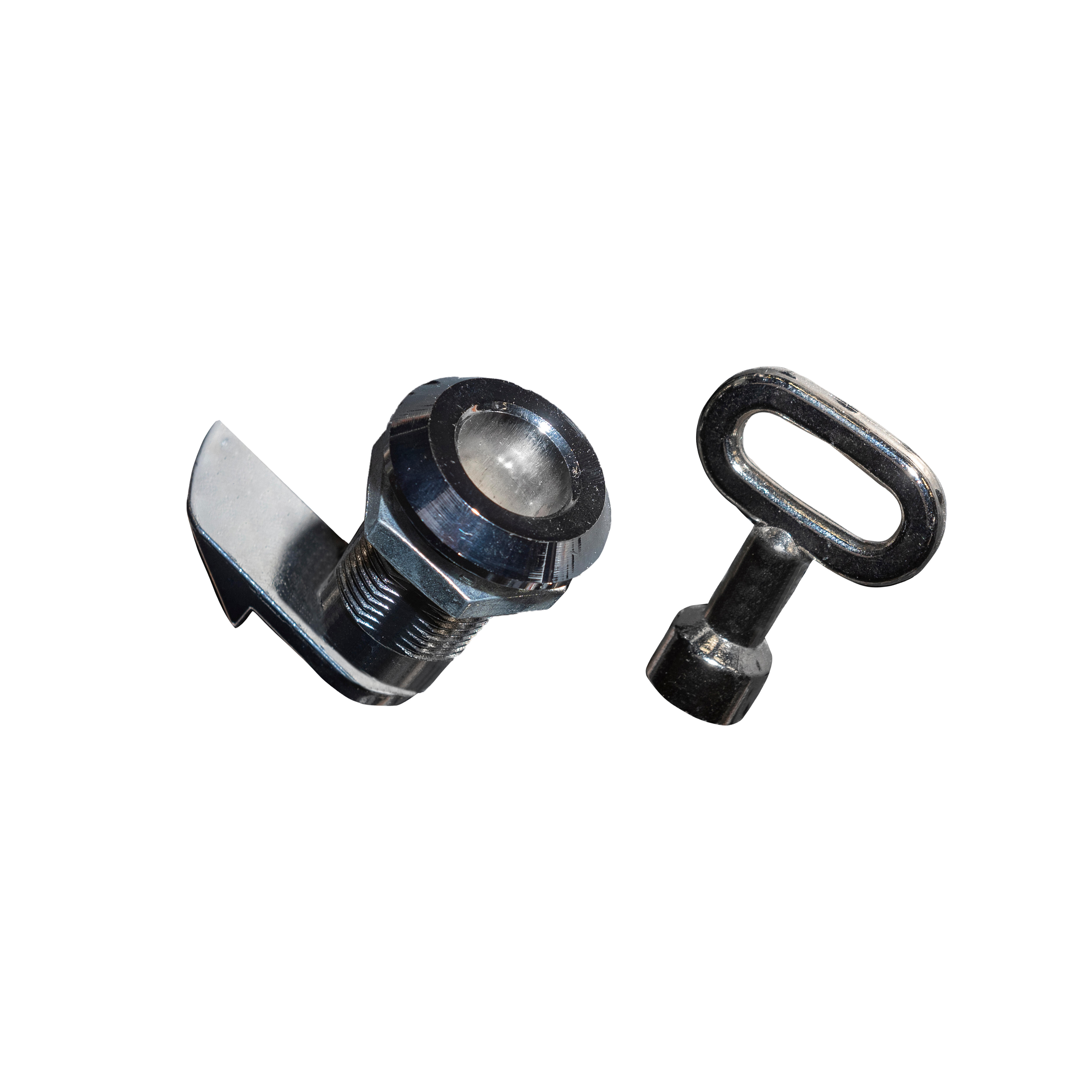 CERRADURA PARA ARMARIO CON LLAVE DE TRIANGULO  - 2