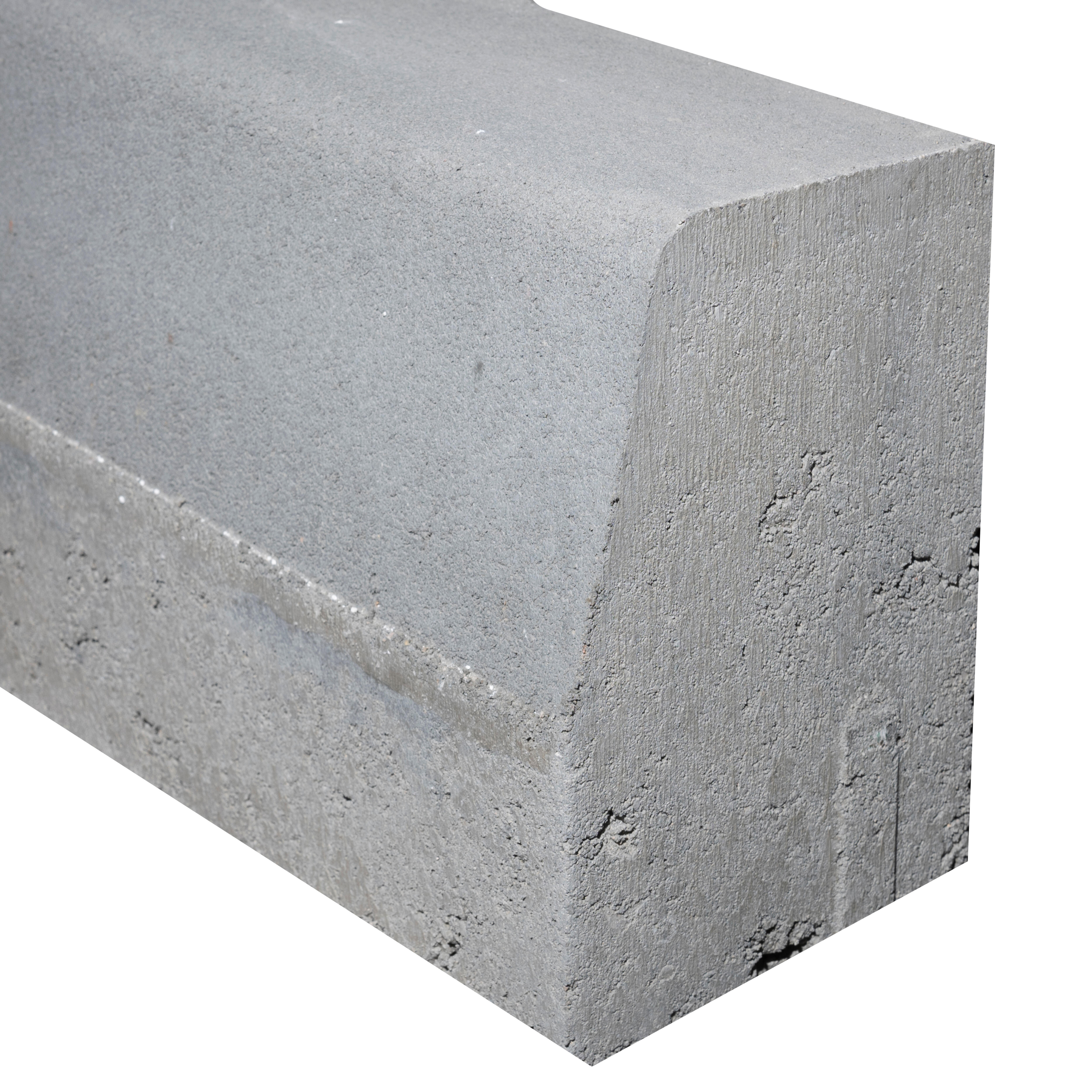 BORDILLO DE HORMIGÓN TRAPEZOIDAL GRIS 100X15X25CM - 3