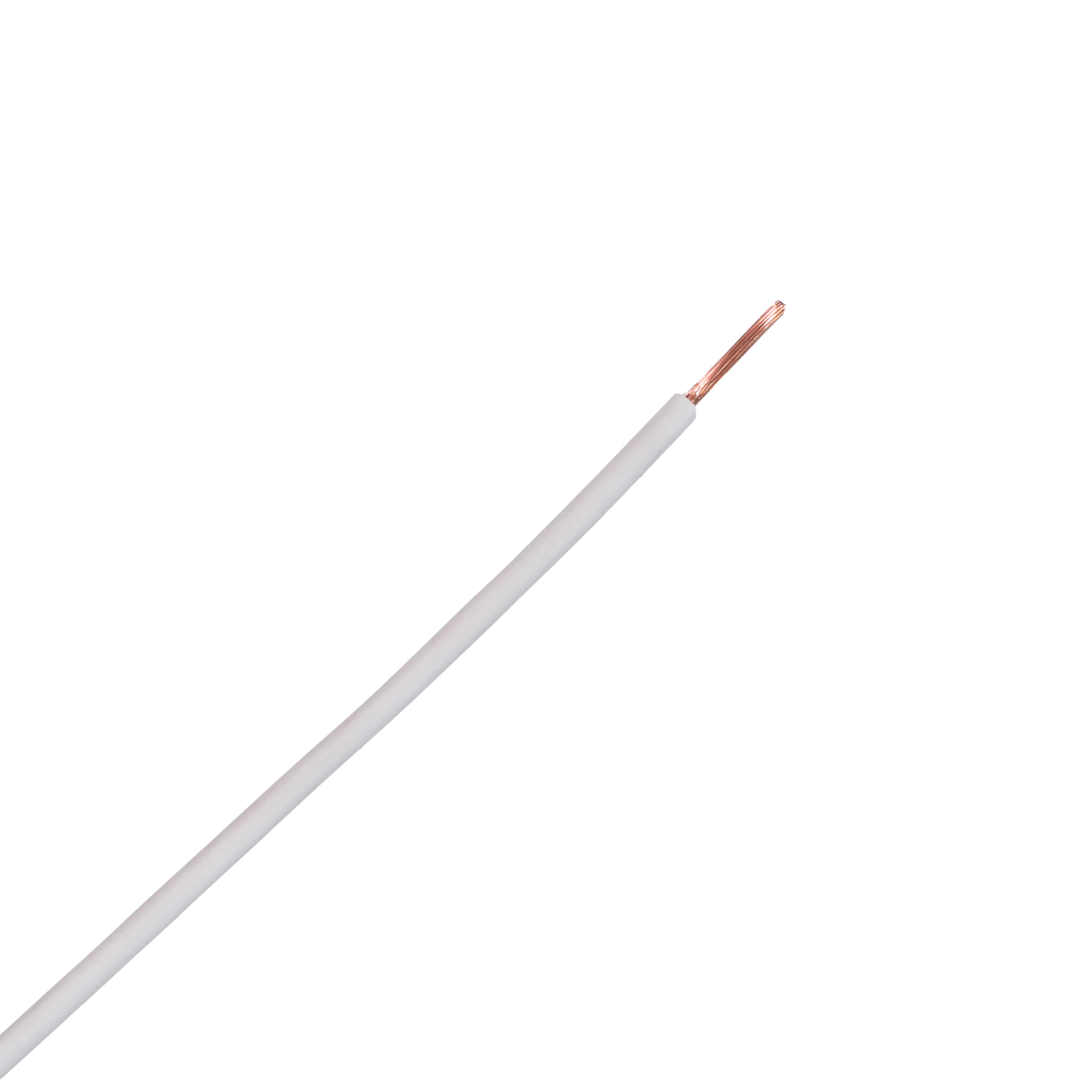 HILO FLEXIBLE LIBRE HALÓGENOS H07Z1-K 1.5mm2  BLANCO 100M - 2