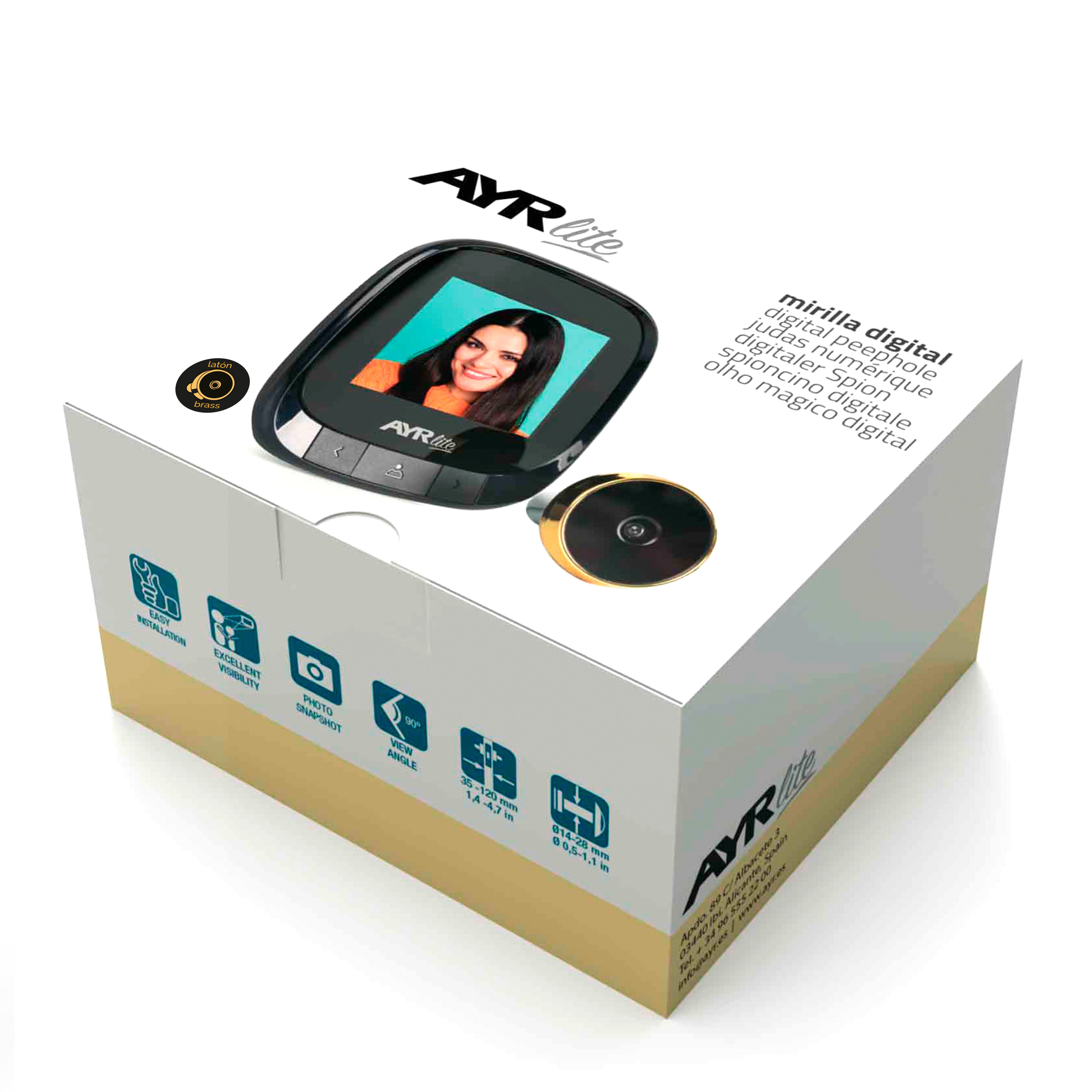 MIRILLA DIGITAL LCD 2.4