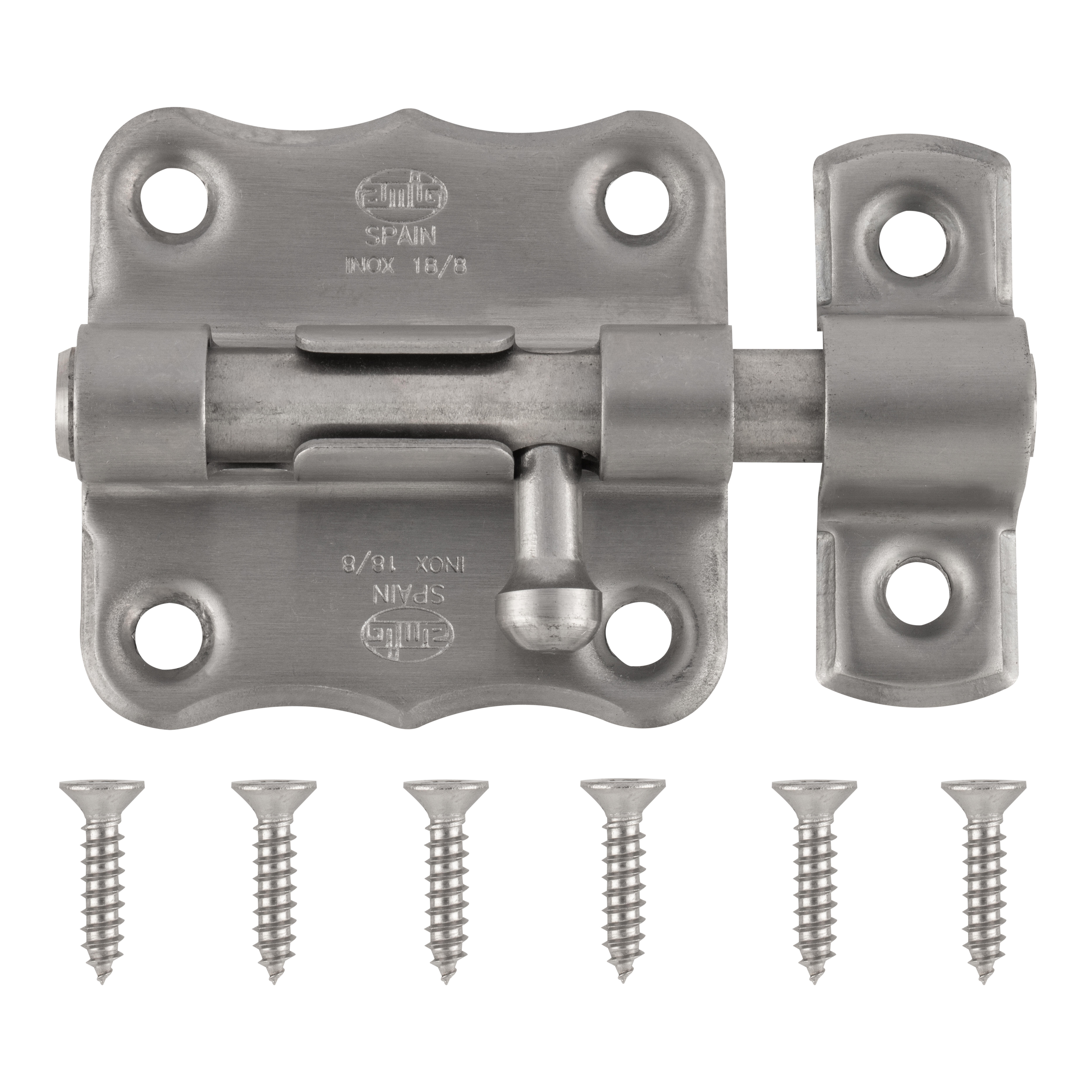 PESTILLO 50  MM. ACERO INOXIDABLE MOD 384 AMIG - 2