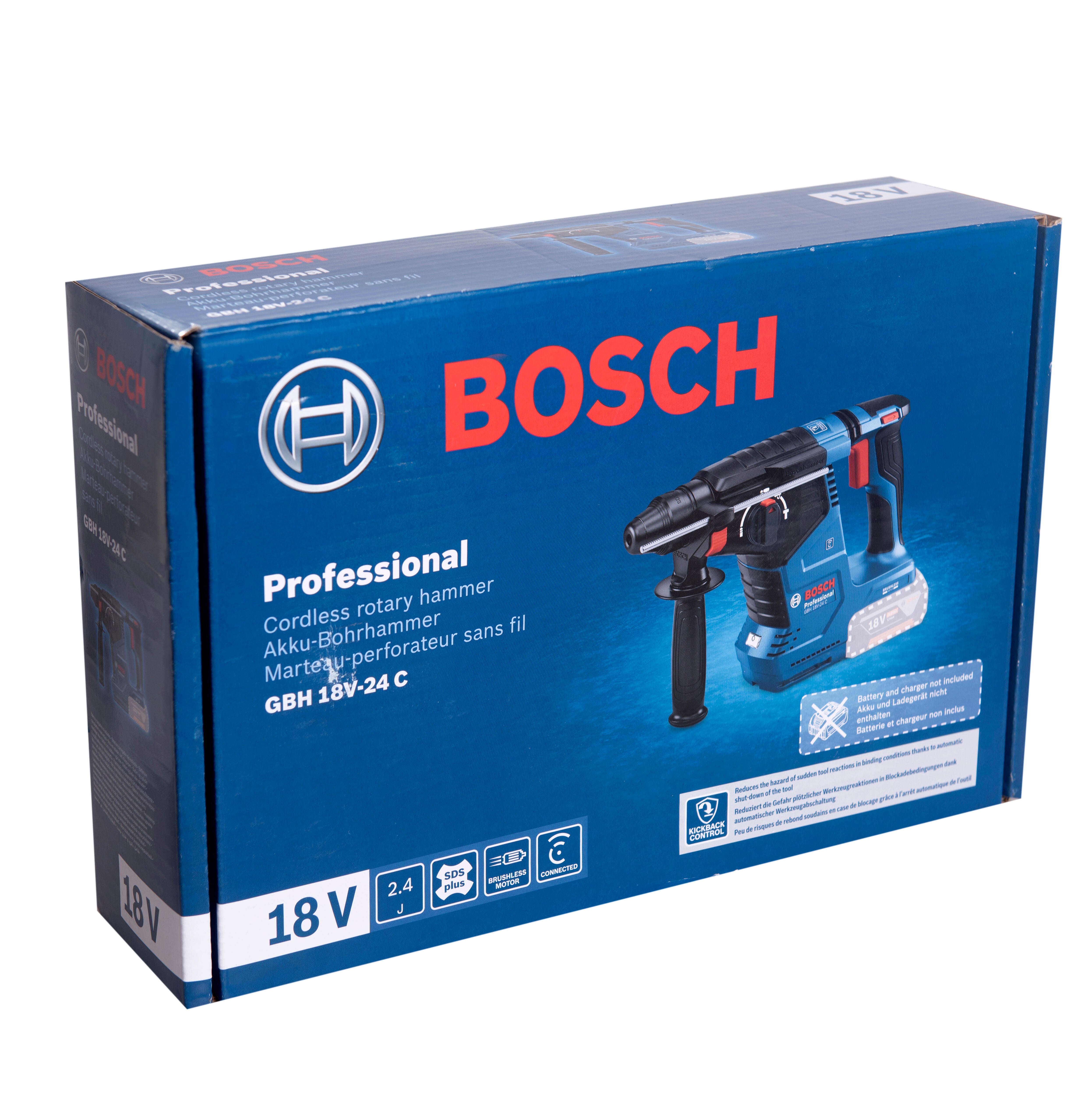 MARTILLO PERFORADOR 18V SIN BATERIA BOSCH GBH 18V-24 C - 9