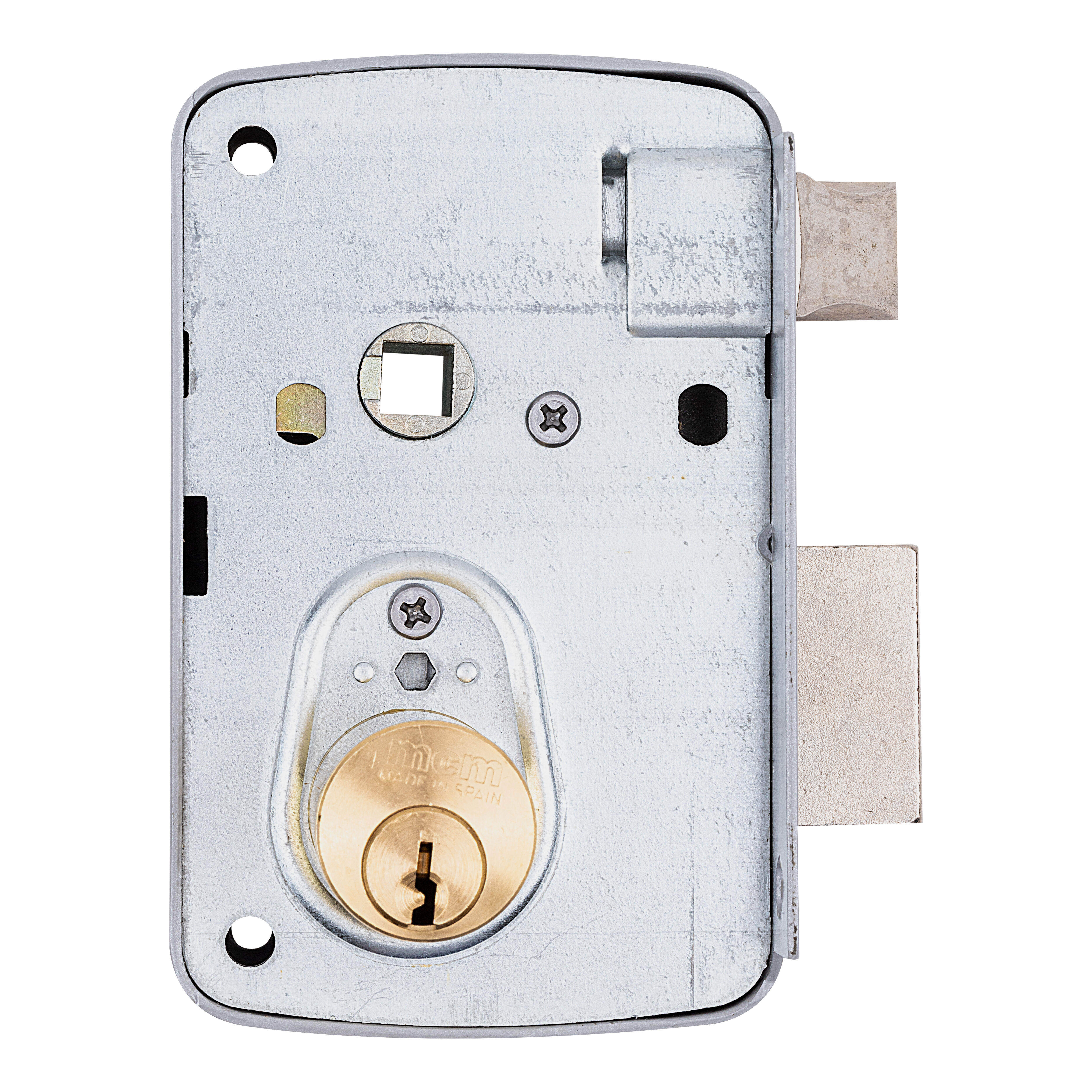 CERRADURA SOBREPONER 70  MM. 2556BPR PINTADA IZQUIERDA MCM  - 2