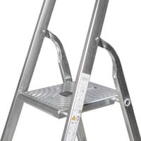 ESCALERA DOMÉSTICA ALUMINIO-ACERO 3 PELDAÑOS - 5