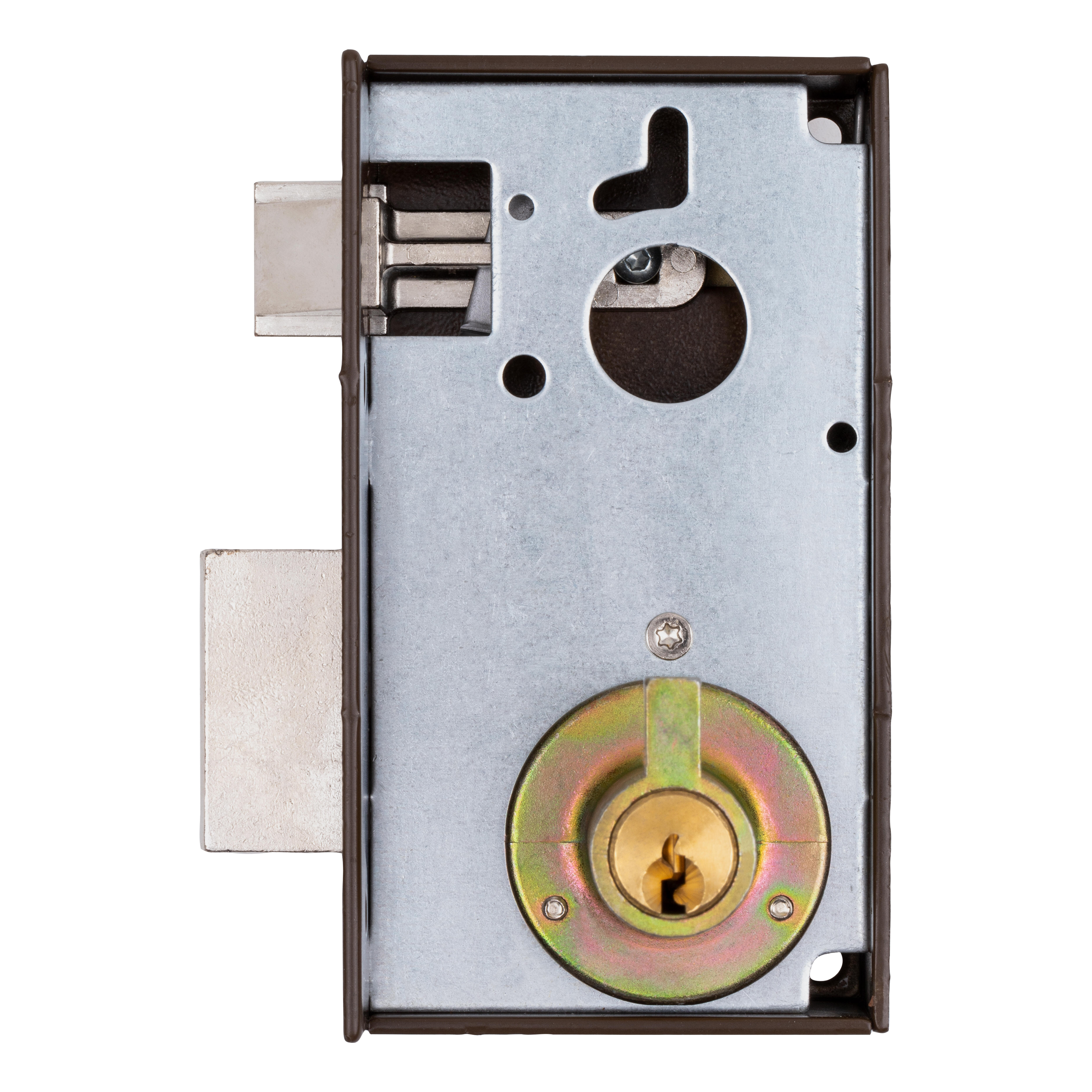 CERRADURA SOBREPONER 60  MM. PINTADA 56 A DERECHA YALE - 2