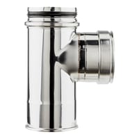 TE INOXIDABLE PARED SIMPLE 150MM - 2