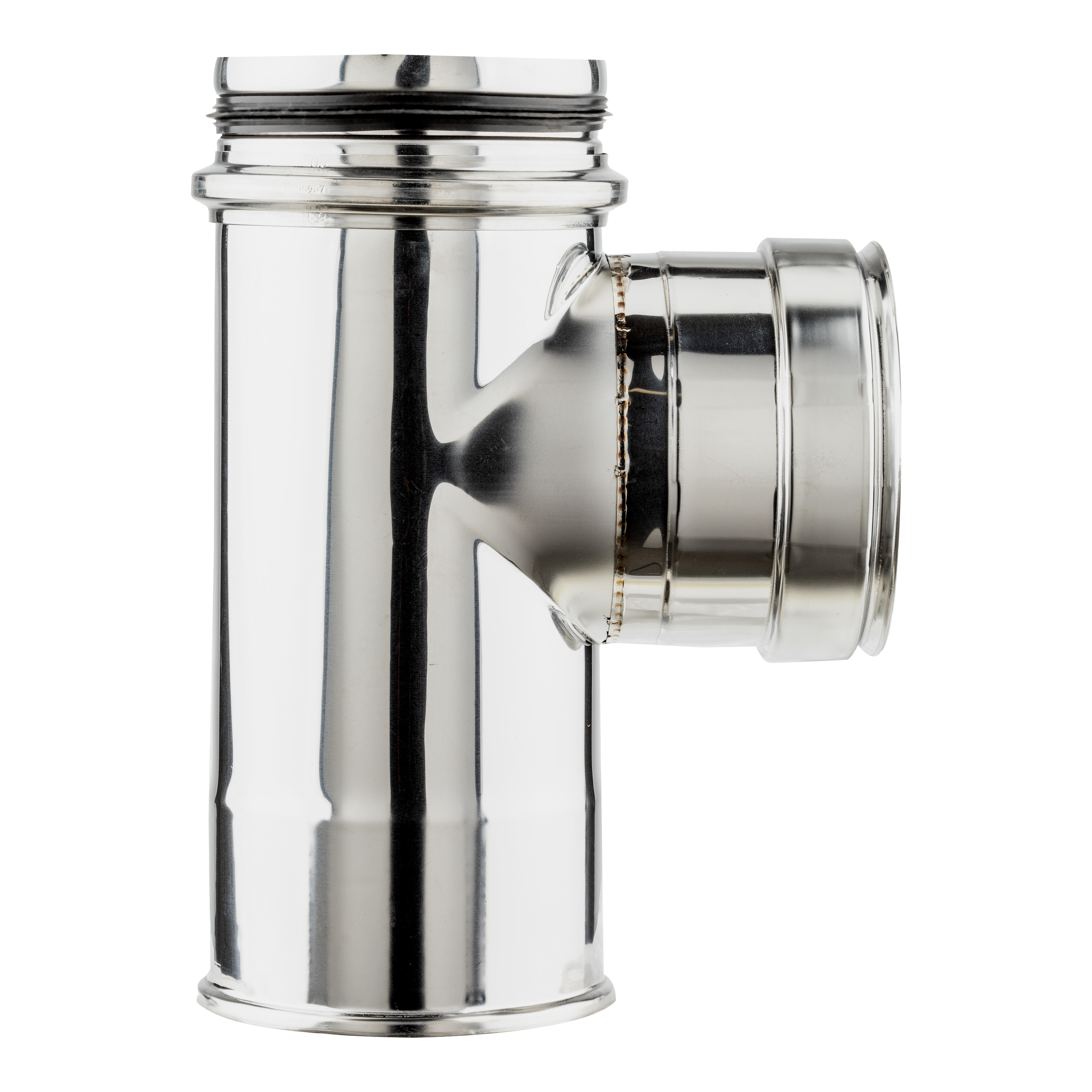 TE INOXIDABLE PARED SIMPLE 200MM - 2