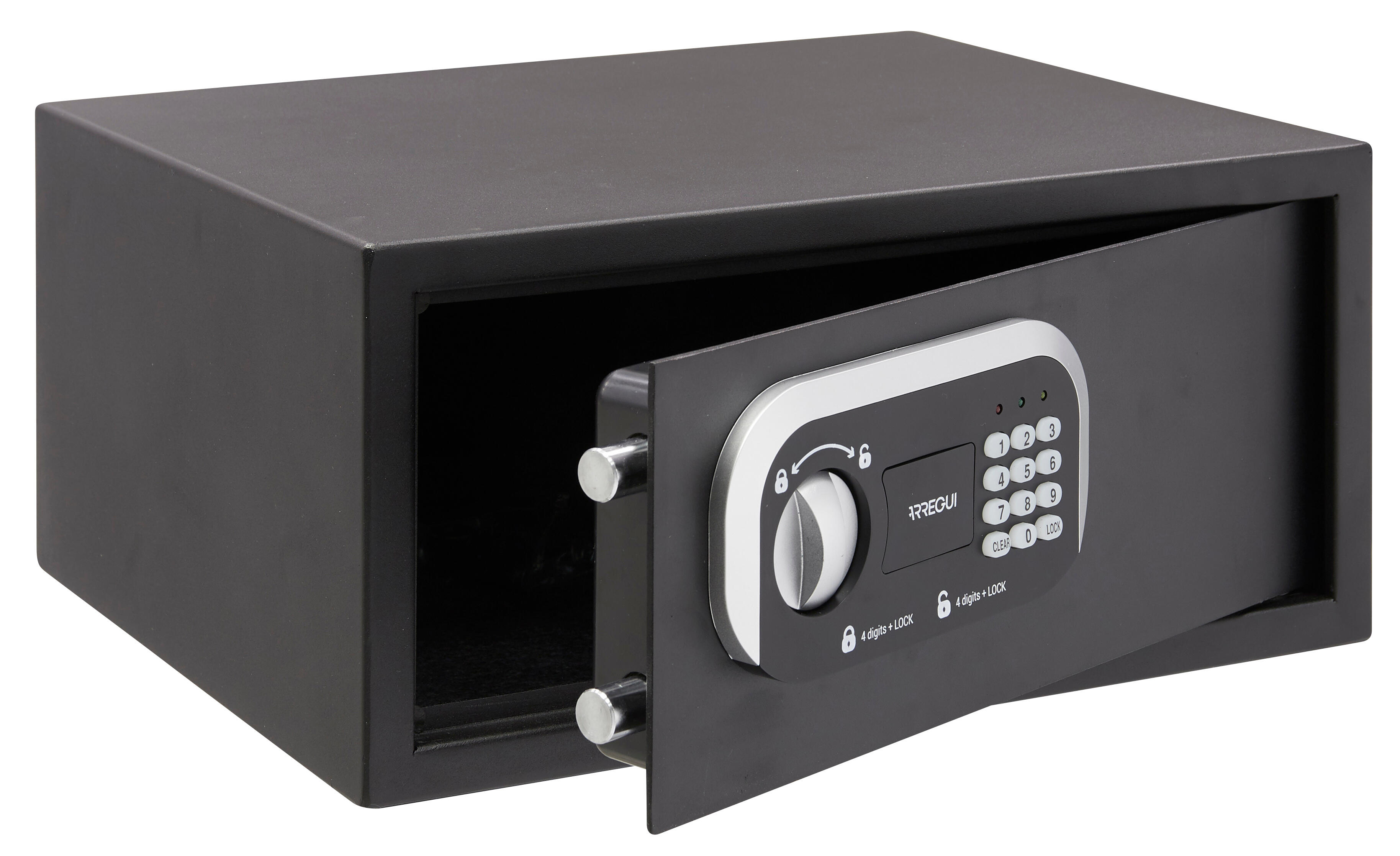 CAJA FUERTE ELECTRÓNICA DE APERTURA CON CÓDIGO DE SOBREMESA DE TAMAÑO MEDIO 24L ARREGUI - 3