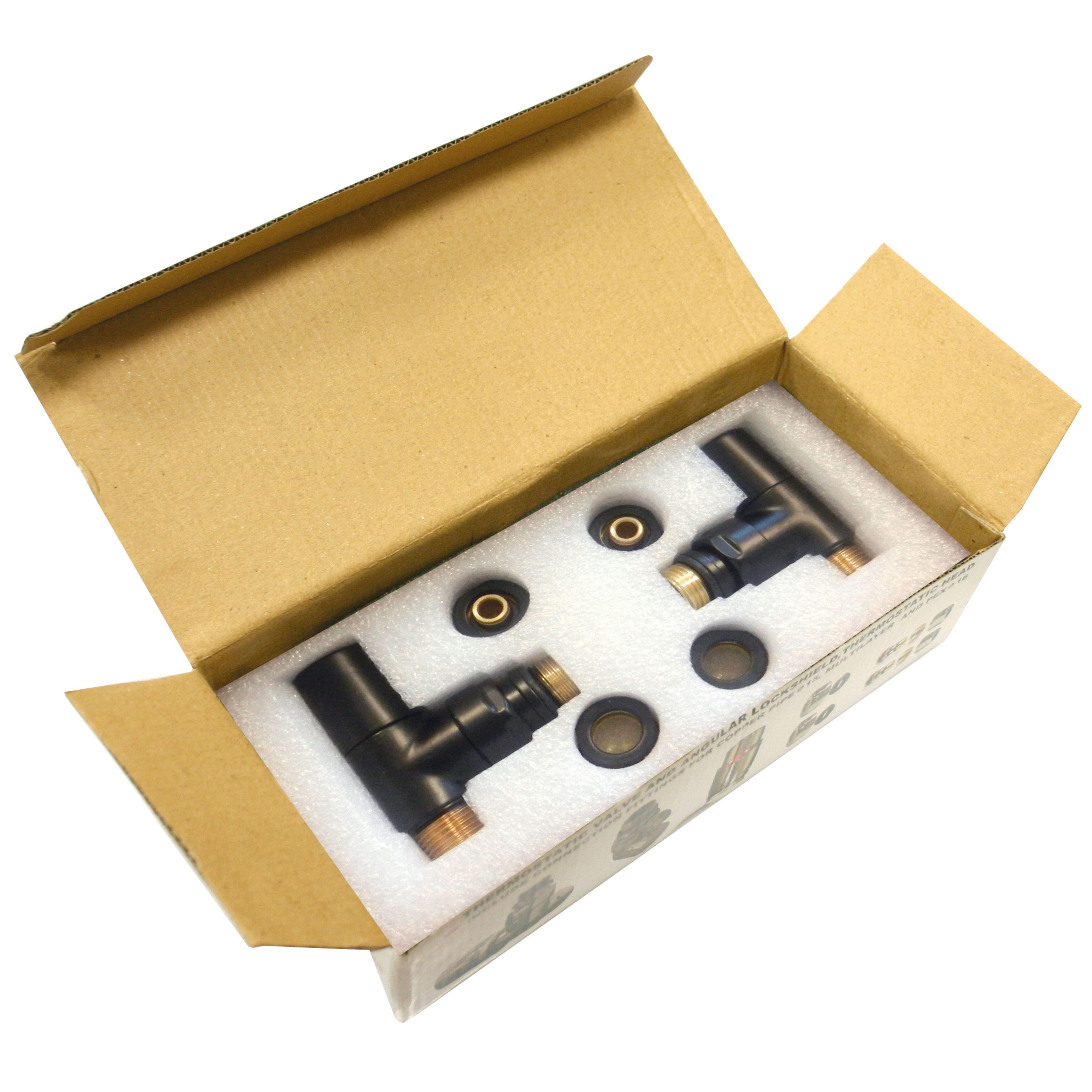 VÁLVULA+DETENTOR NEGRO  1/2