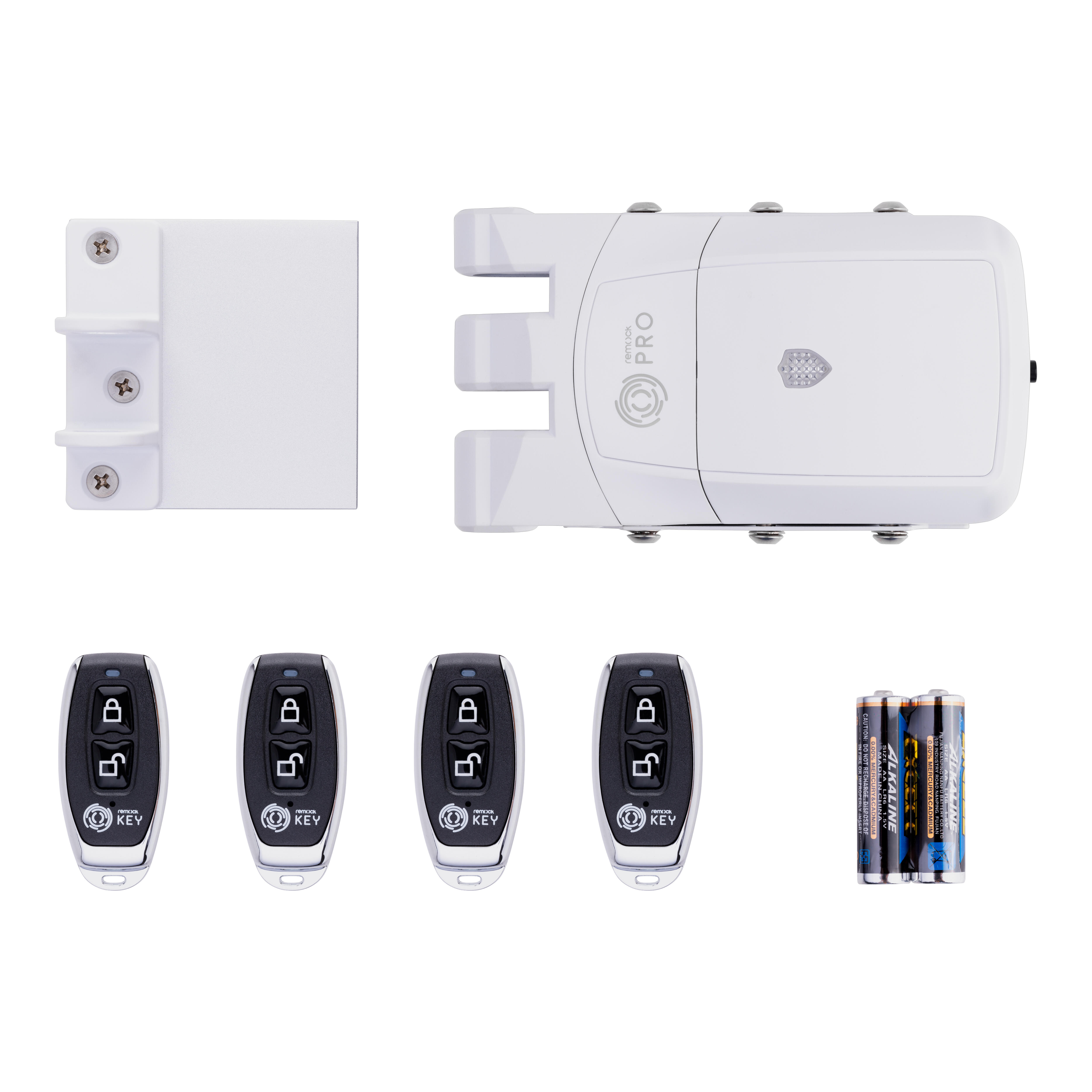 CERRADURA INVISIBLE REMOCK LOCKEY PRO RLP BLANCA - 4