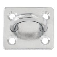 PLACA PASACABO ACERO INOXIDABLE 35 X 40 MM - 2