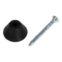 ROSETA Y CLAVO PARA LÁMINA DE DRENAJE 200 UDS - 2