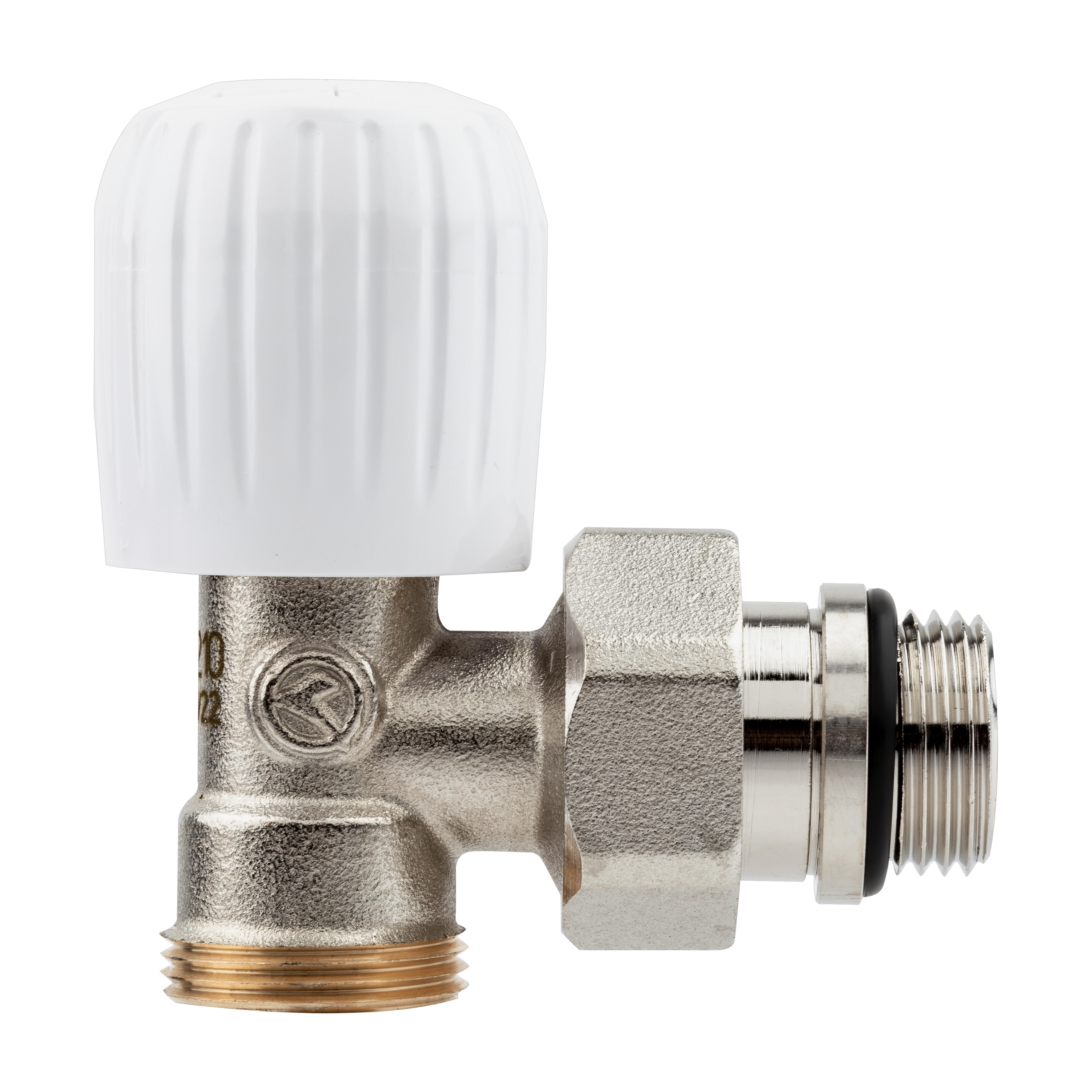 VÁLVULA SIMPLE ESCUADRA  MACHO Ø 1/2