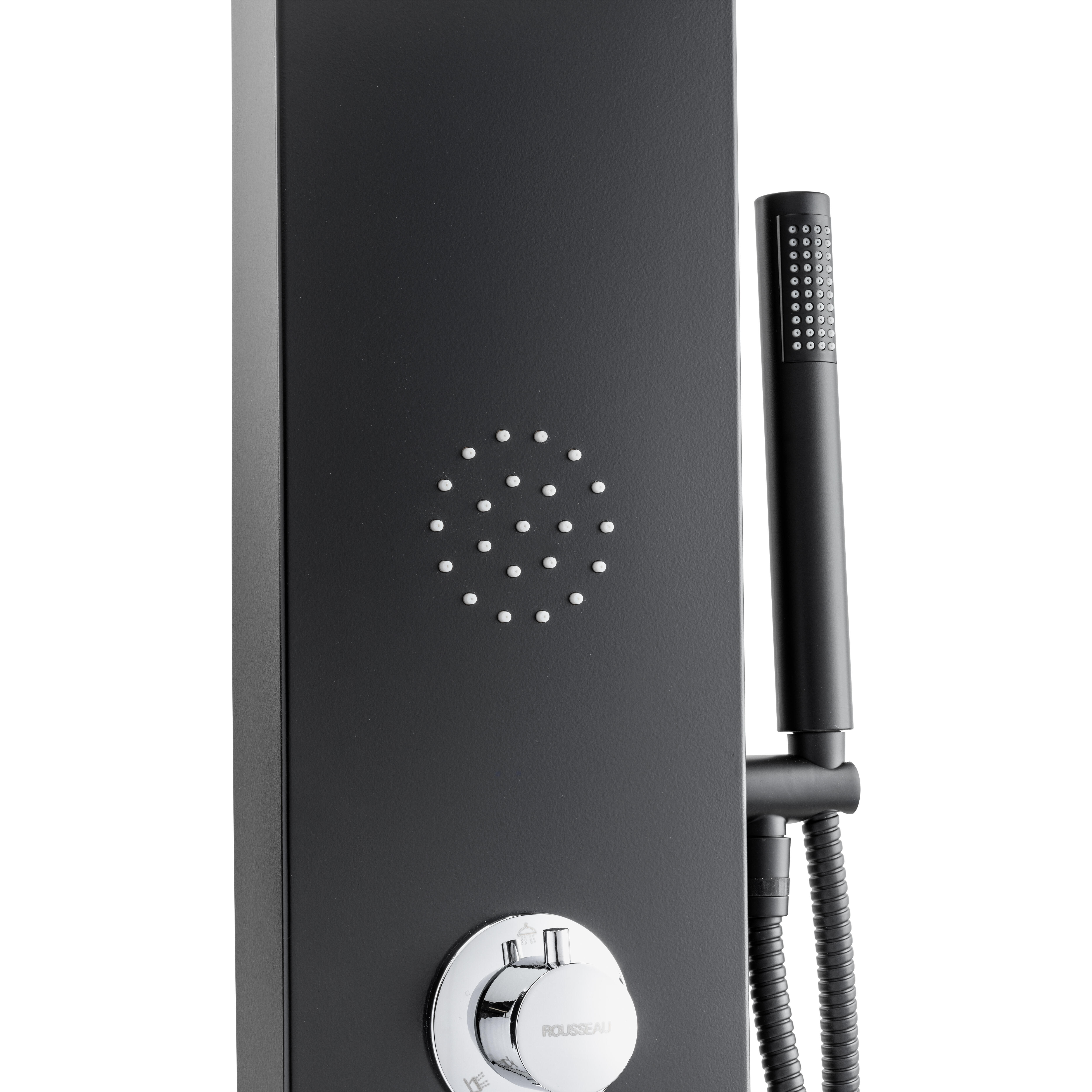 COLUMNA HIDROMASAJE MIDTIME ALUMINIO NEGRA - 3