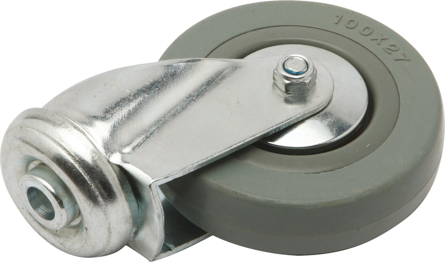 RUEDA 100MM GOMA. HASTA 60KG. LLANTA ACERO - 2