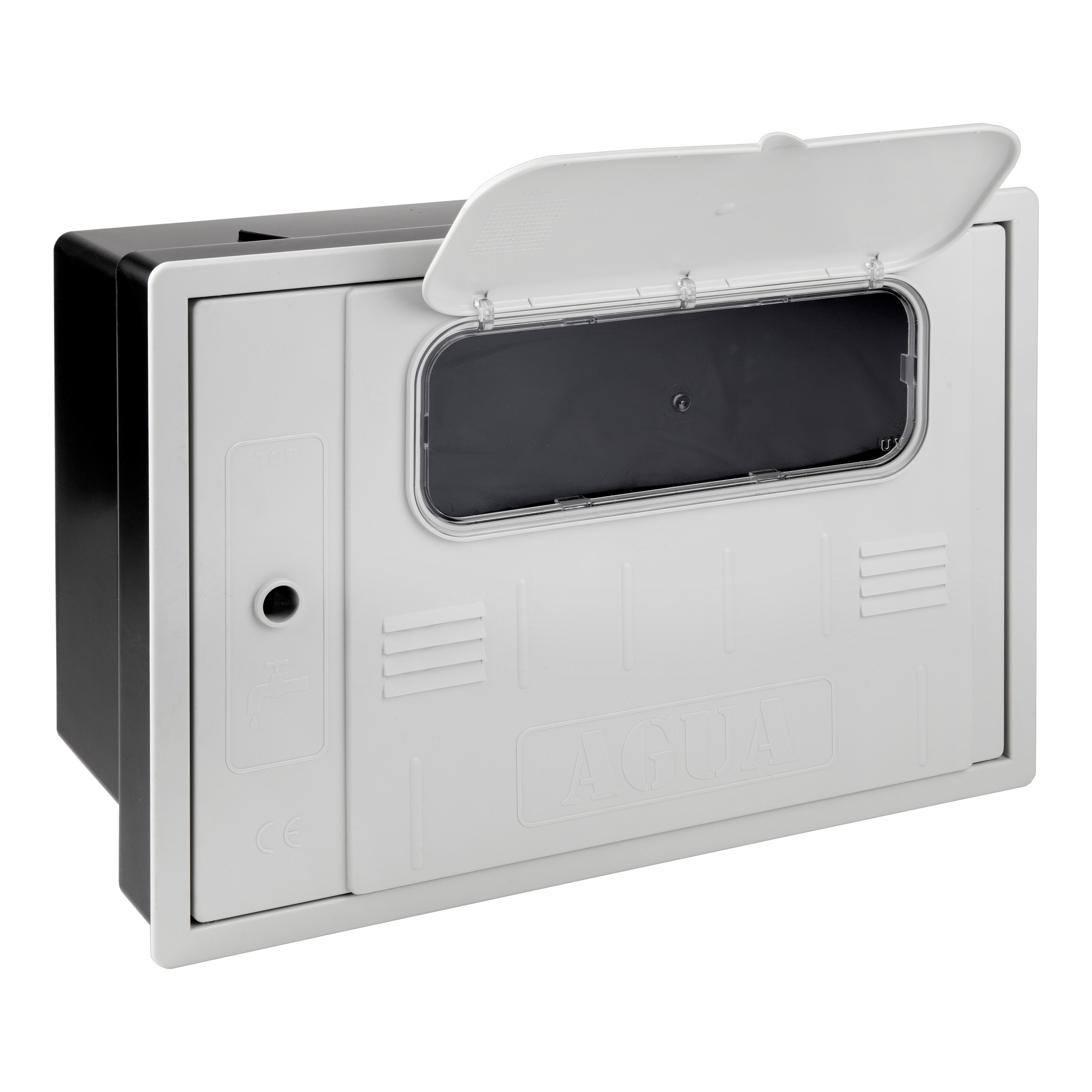 ARMARIO DE CONTADOR DE AGUA CON MIRILLA 50X35X20CM - 2