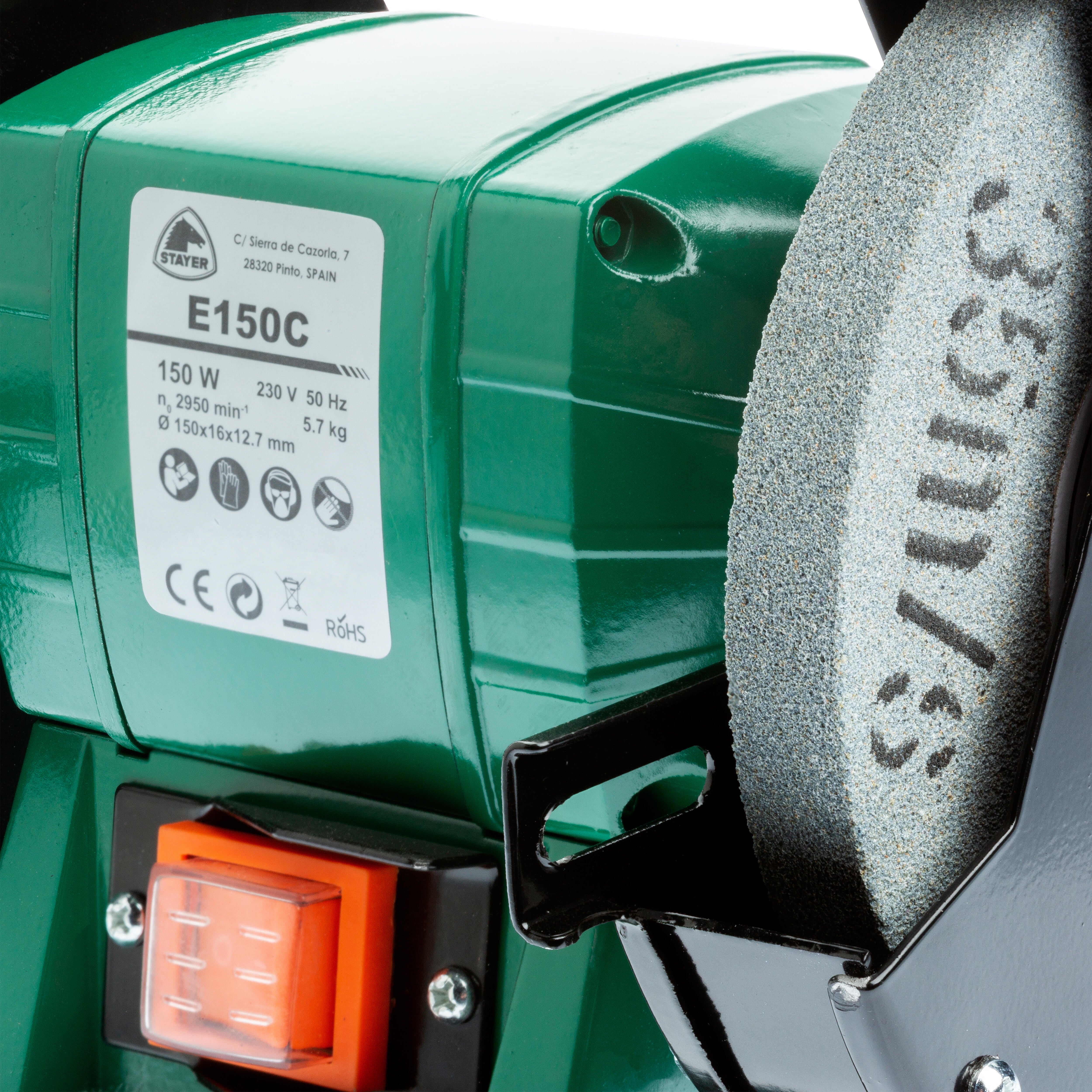 ESMERILADORA DOBLE STAYER E 150 B 150MM 150W - 3