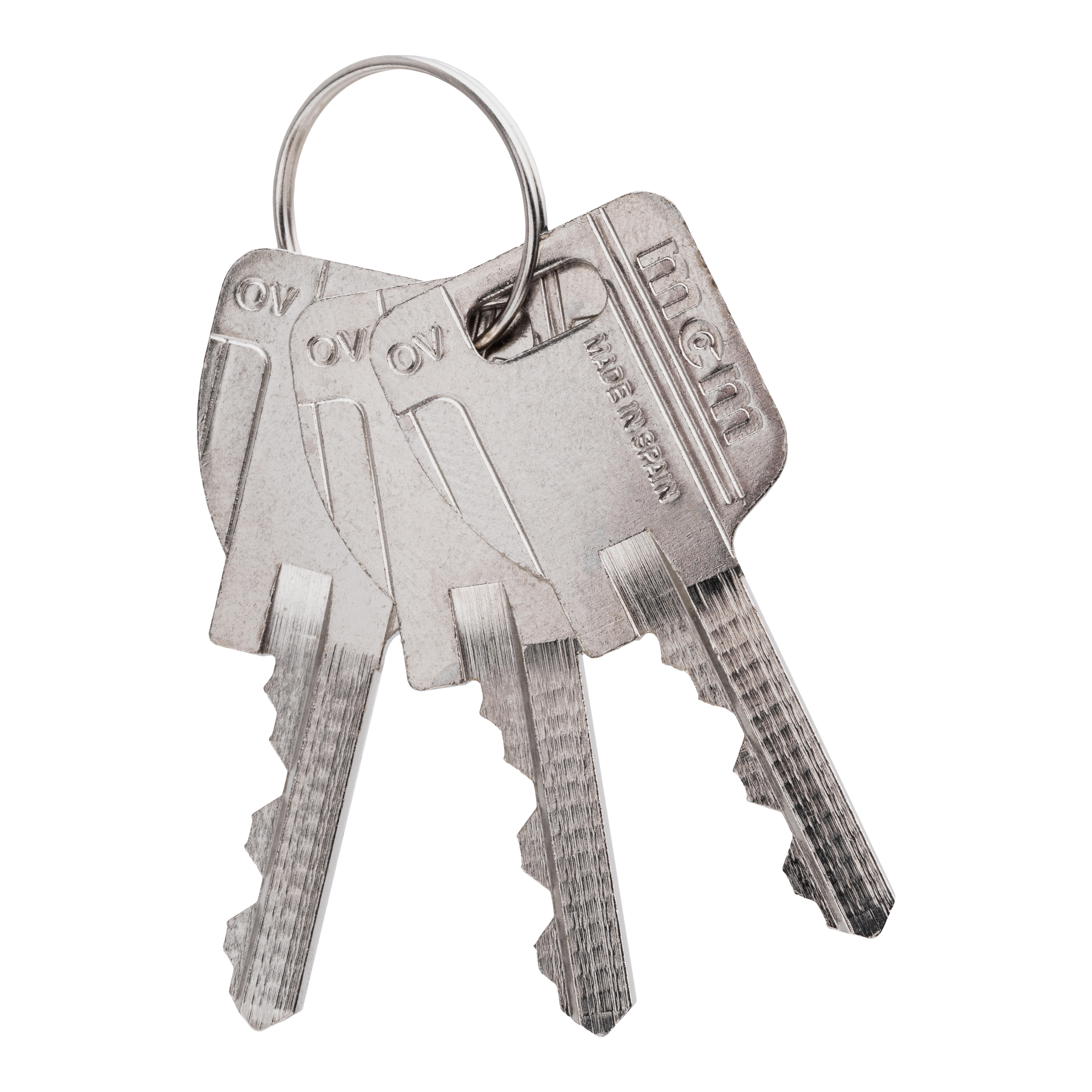 CILINDRO BOMBIN 30 X 30  MM. SERRETA LEVA 14  MM. LATON MCM - 2