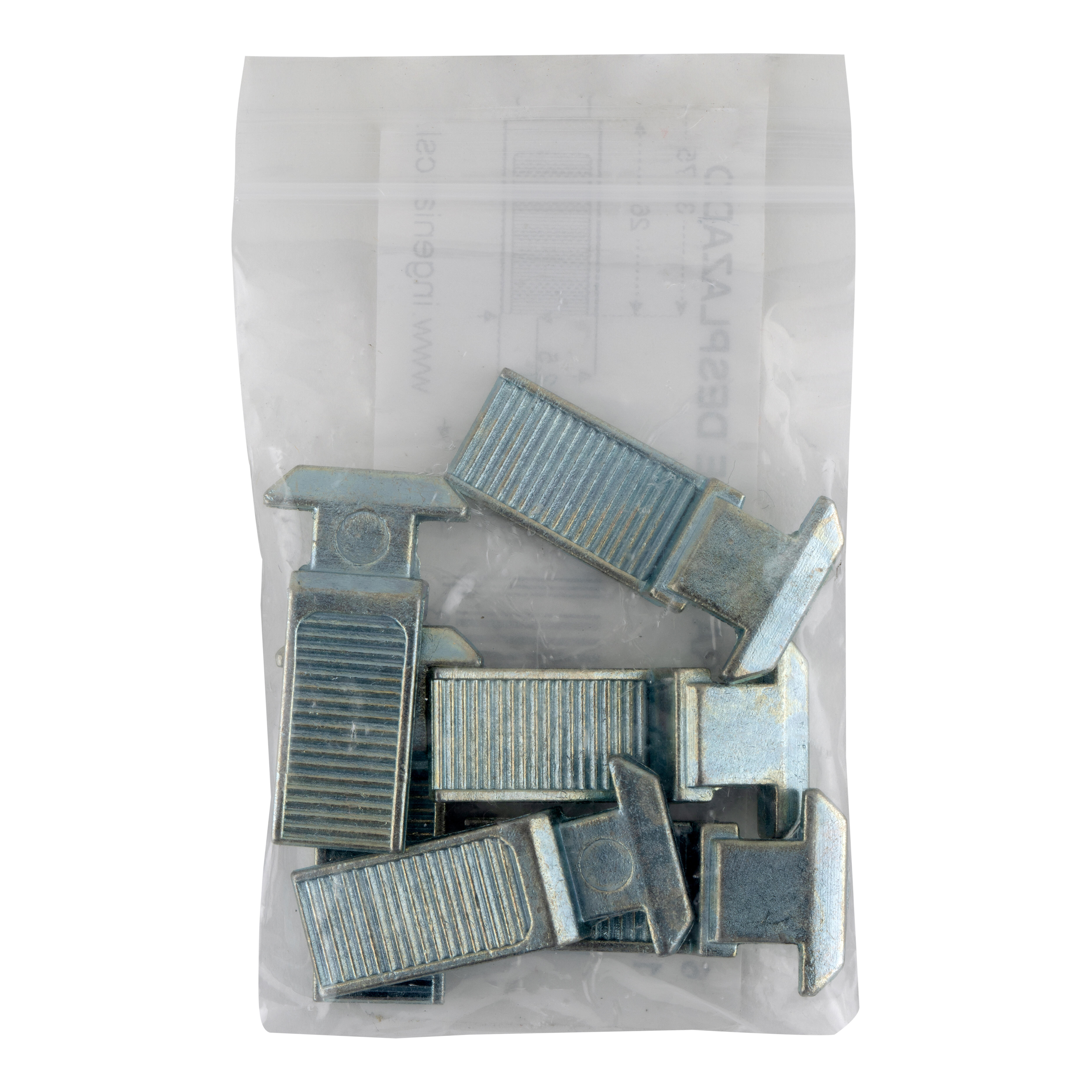 PESTILLO DESPLAZADO PARA CIERRE DE VENTANA CORREDERA. 6 UDS  - 2