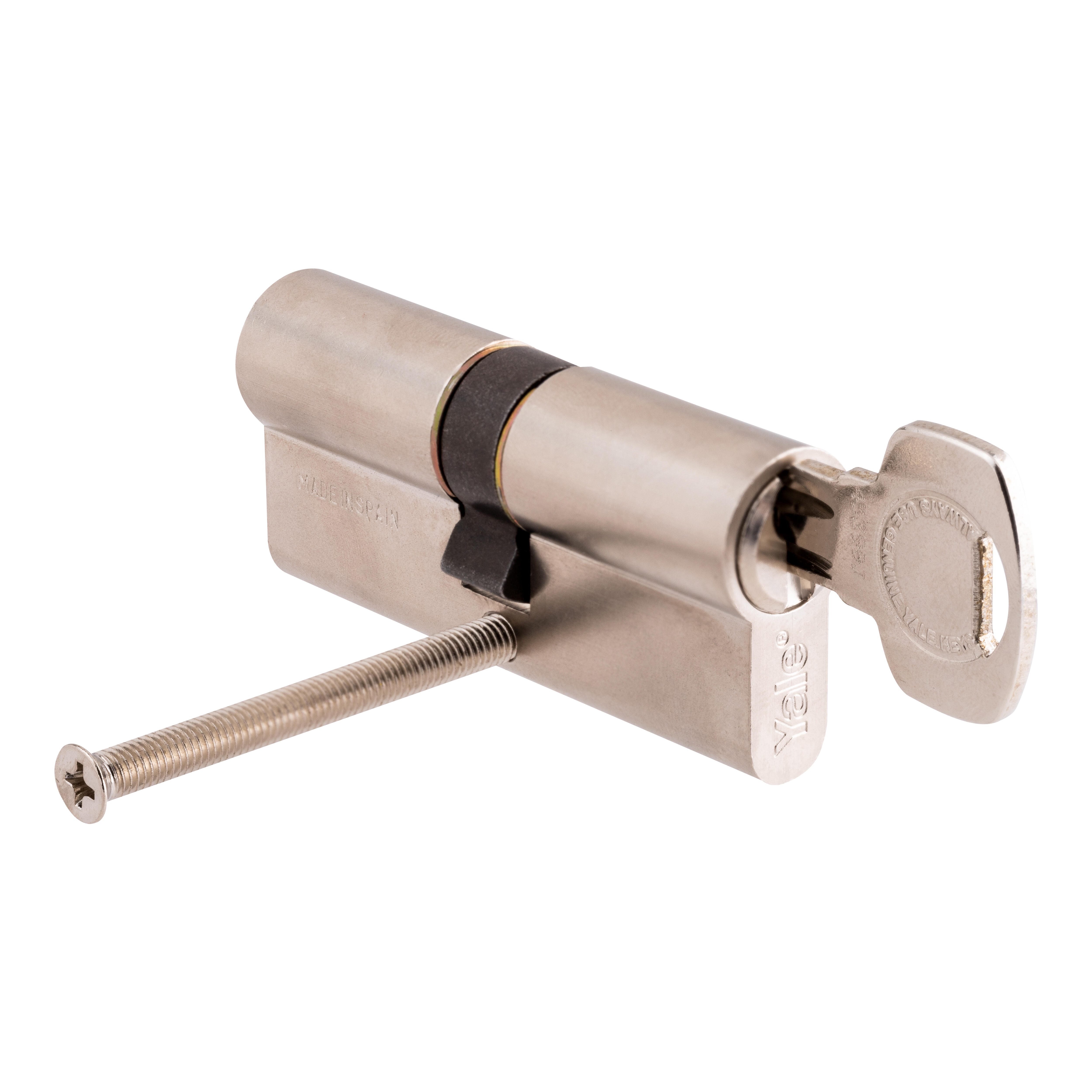 BOMBÍN CERRADURA 35X35MM CON 3 LLAVES YALE - 2