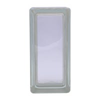 BLOQUE VIDRIO INCOLORO 19X9X8CM - 2