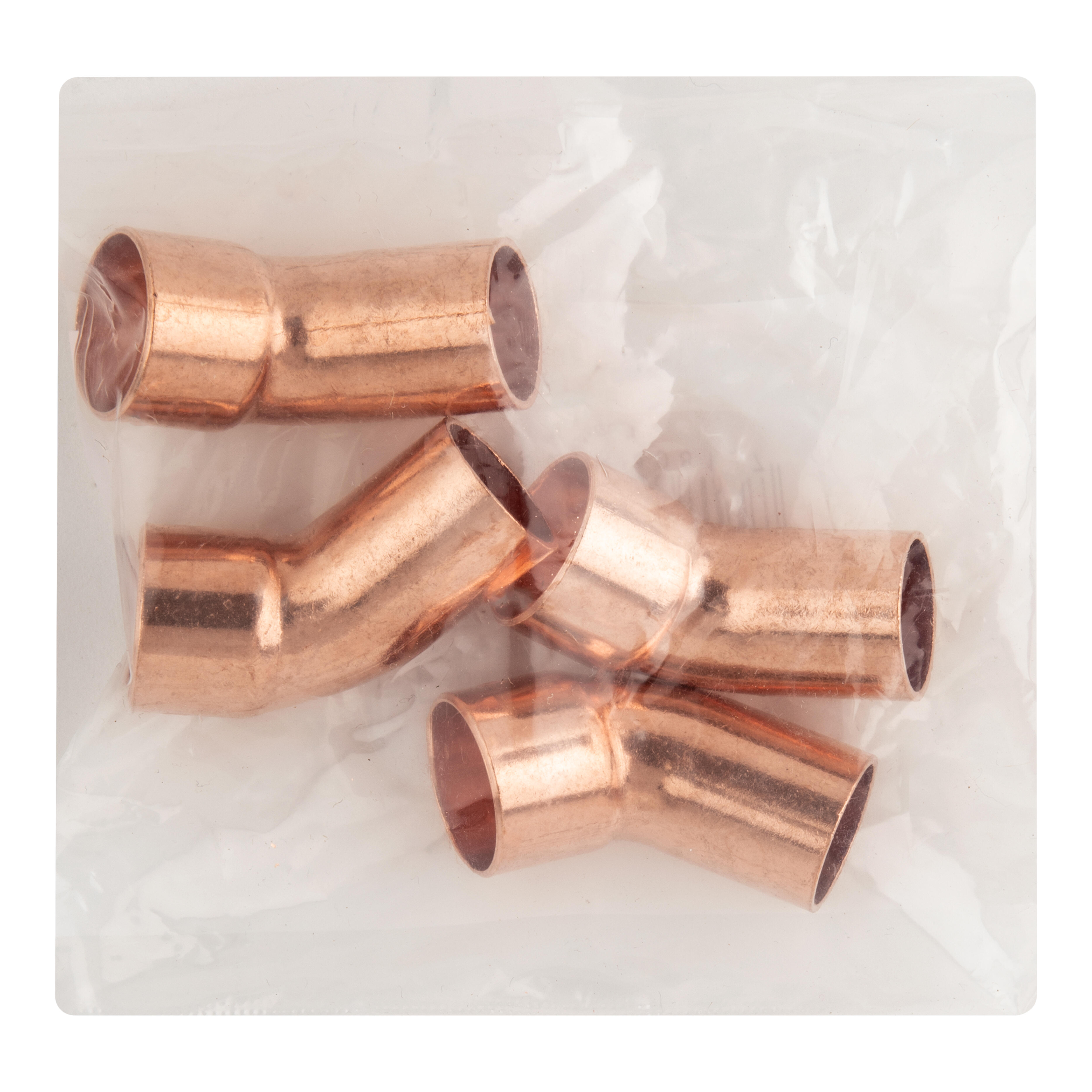 CURVA 45º COBRE Ø18MM MACHO-HEMBRA 4 UNIDADES - 2